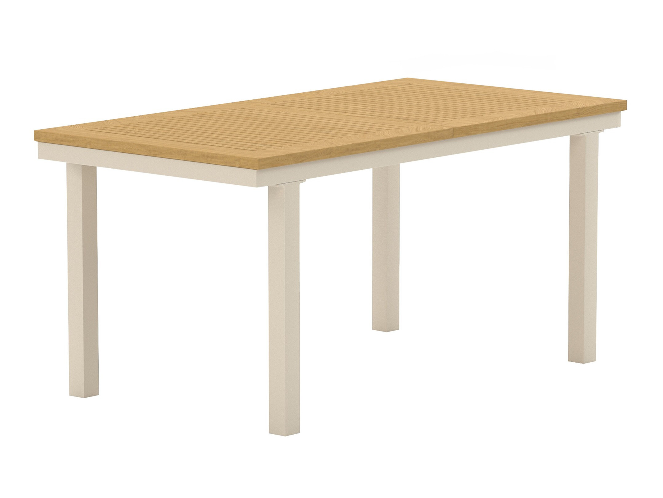 Dārza galds Dallas 809 (Tīkkoks + Bēšs)