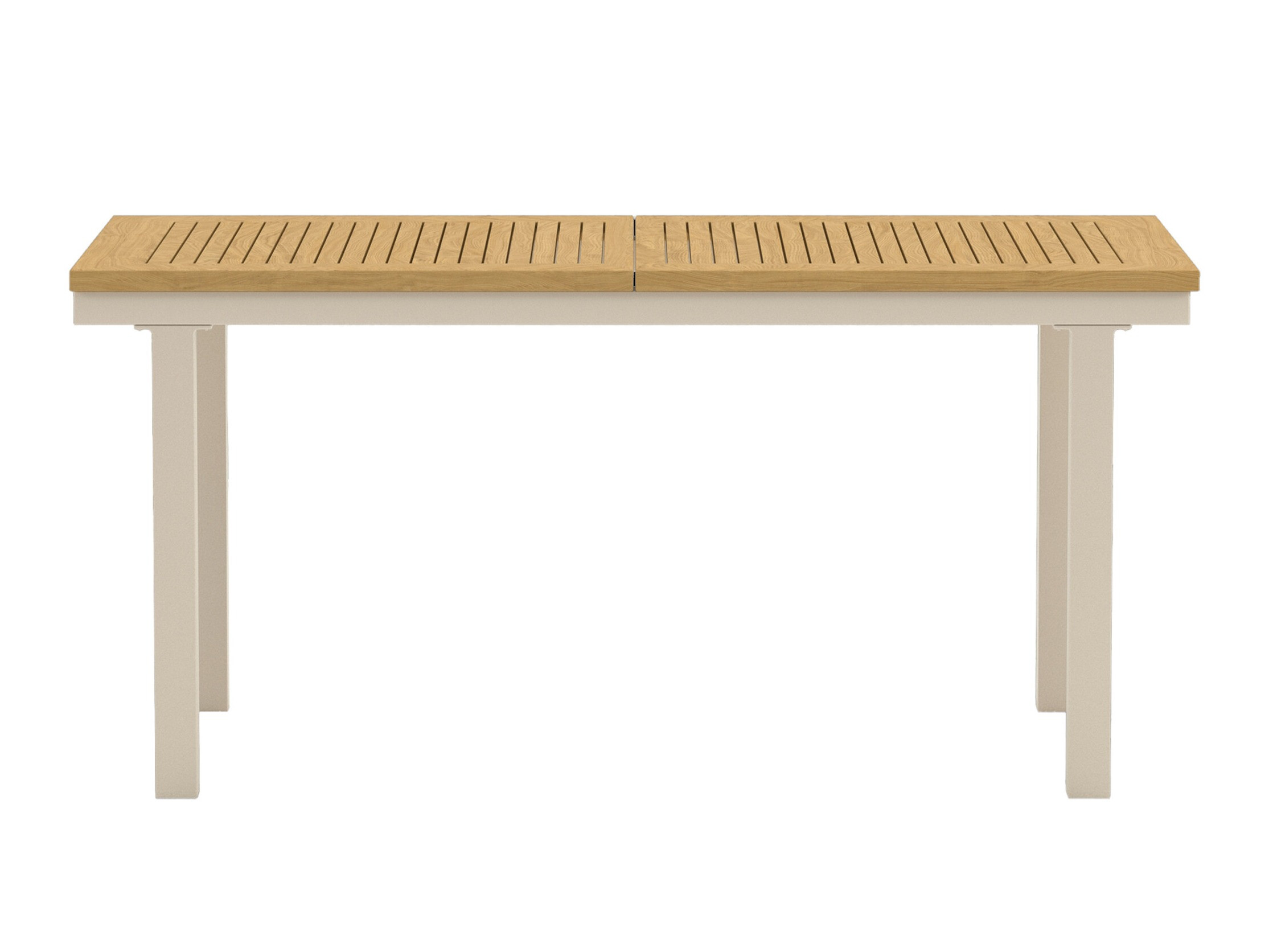 Dārza galds Dallas 809 (Tīkkoks + Bēšs)