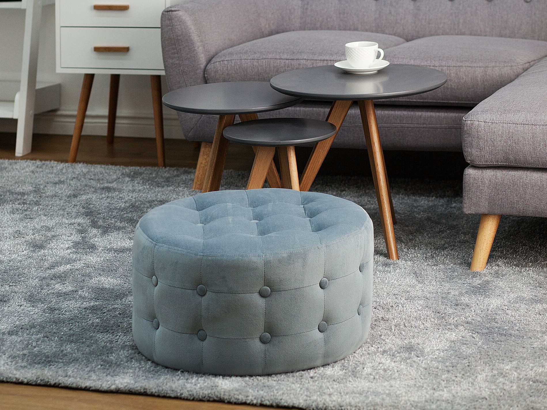 Pufs Berwyn 1251 (Pelēks)