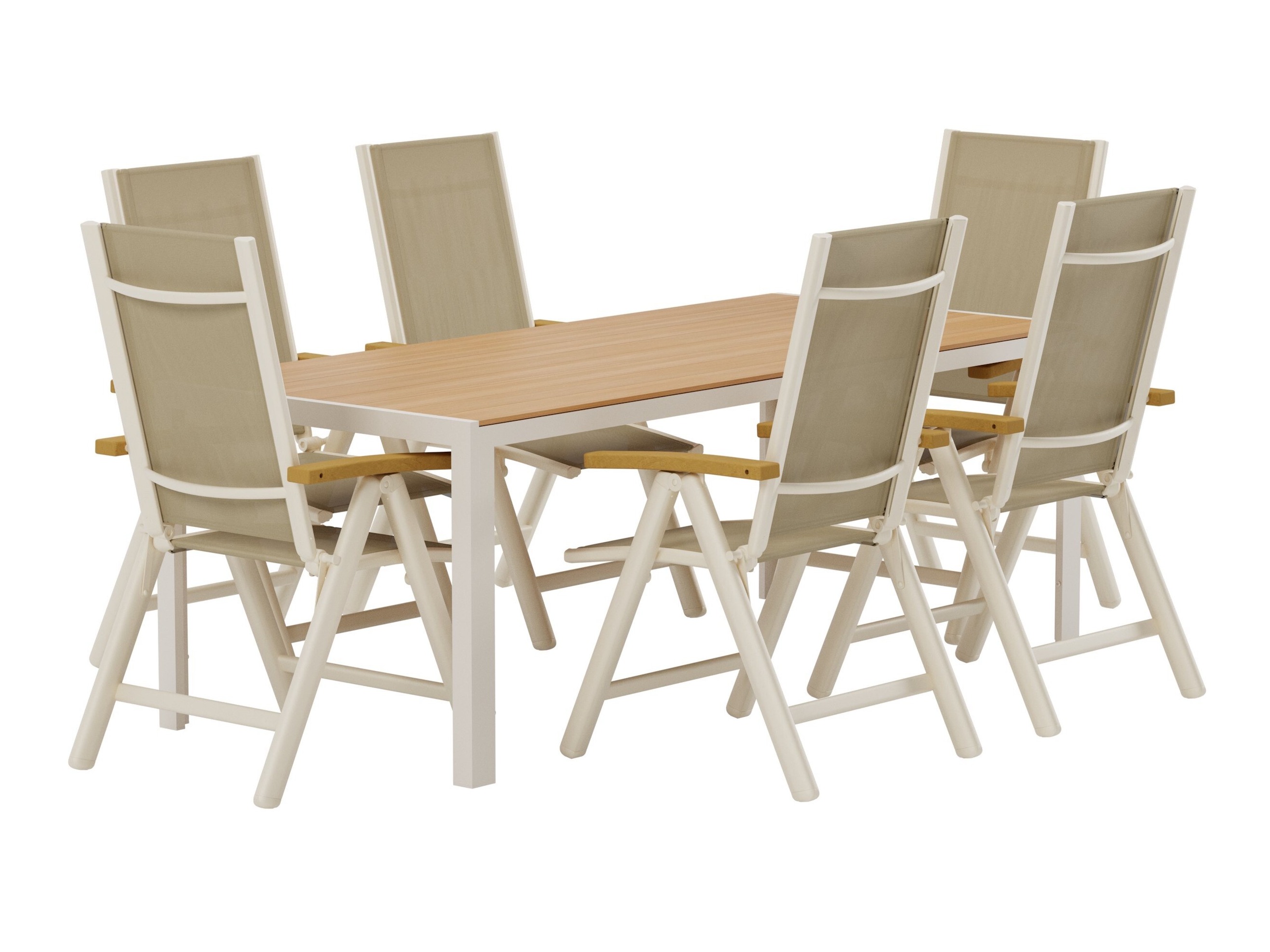 Galds un krēslu komplekts Dallas 5205