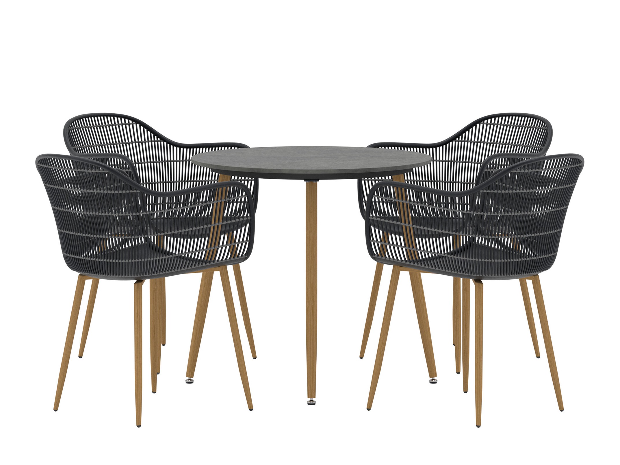 Galds un krēslu komplekts Dallas 5221