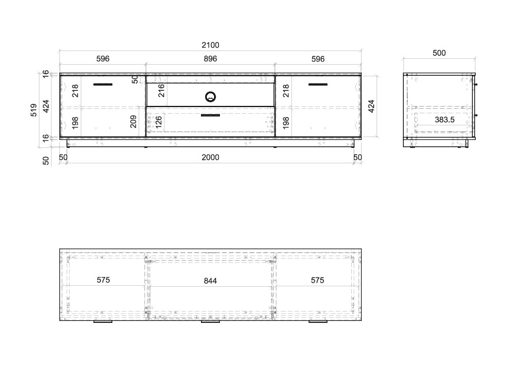 TV galds Tencati 100