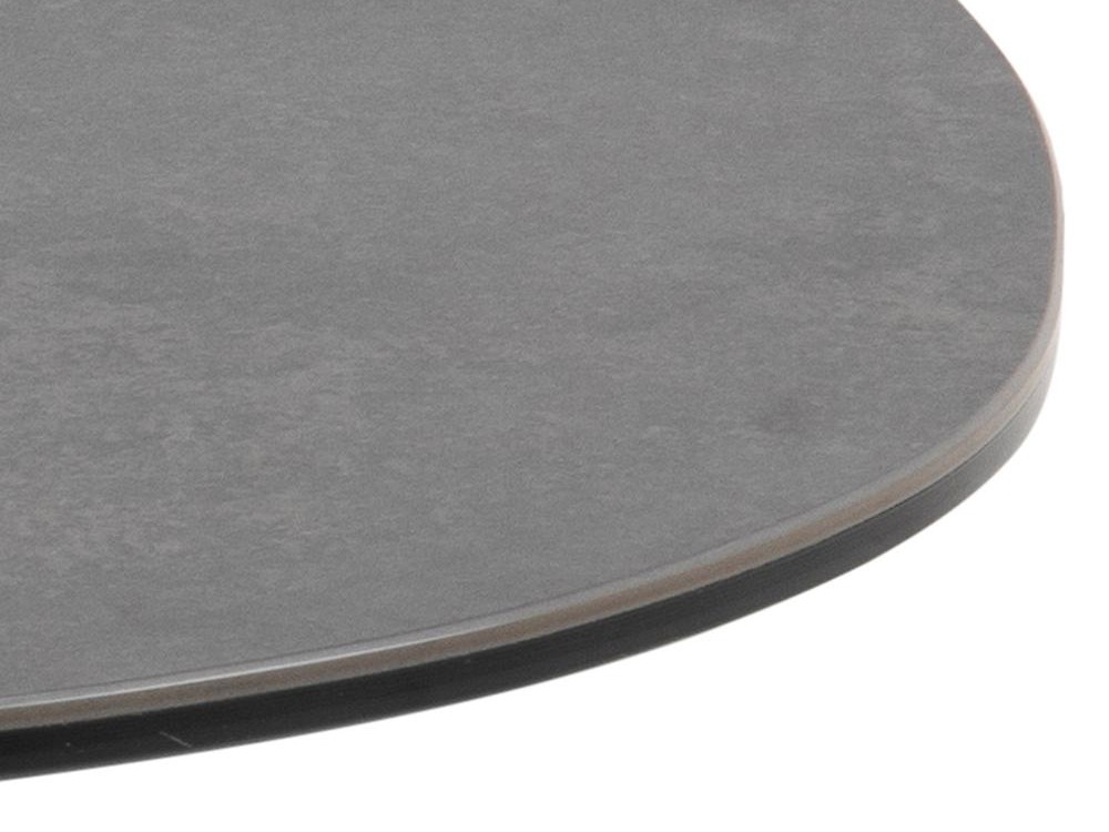 Žurnālu galdiņš Norsica 480 (Melns + Tumši pelēks)