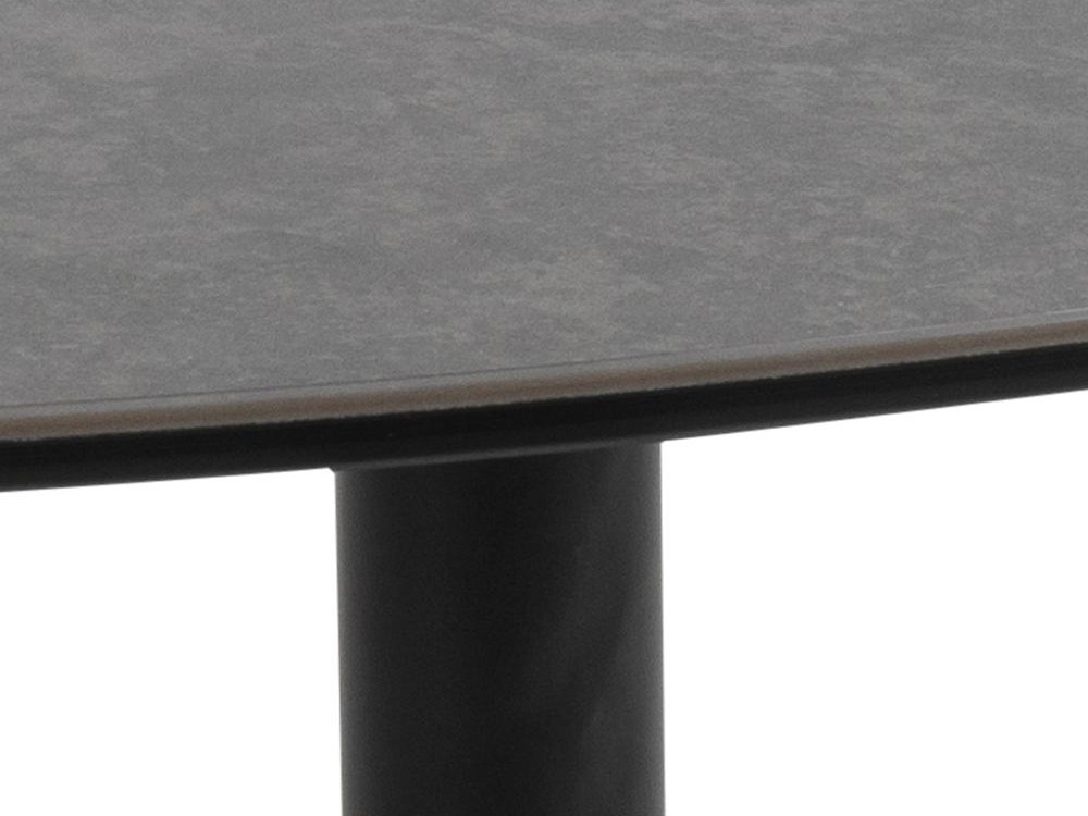 Žurnālu galdiņš Norsica 480 (Melns + Tumši pelēks)