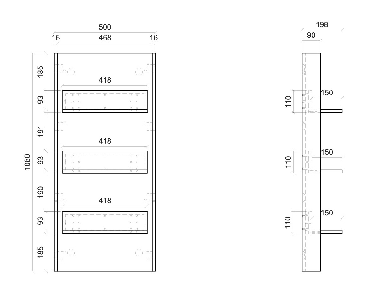 Piekarams plaukts Tencati 104