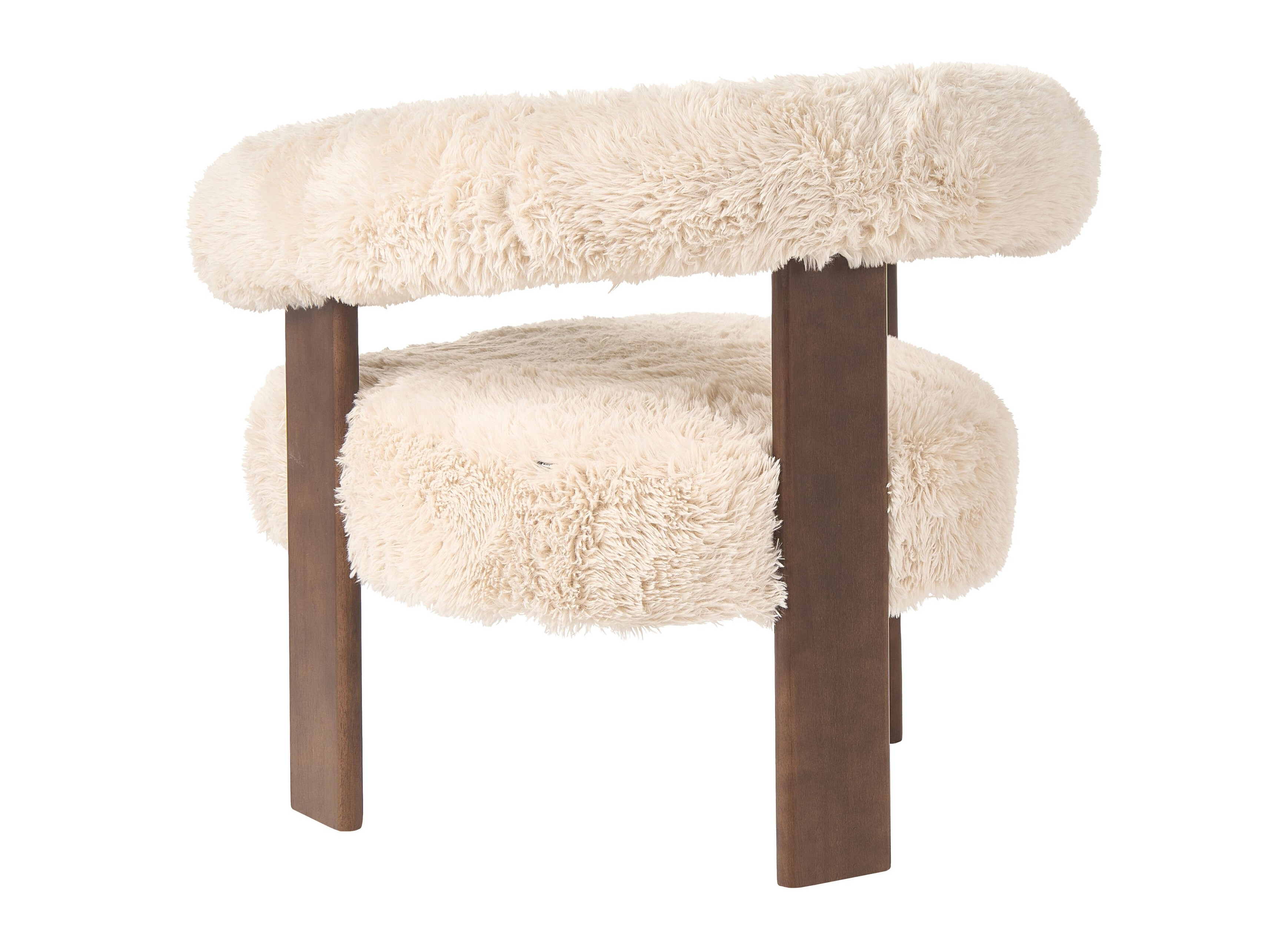 Krēsls Berwyn 3264 (Balts + Tumši brūns)