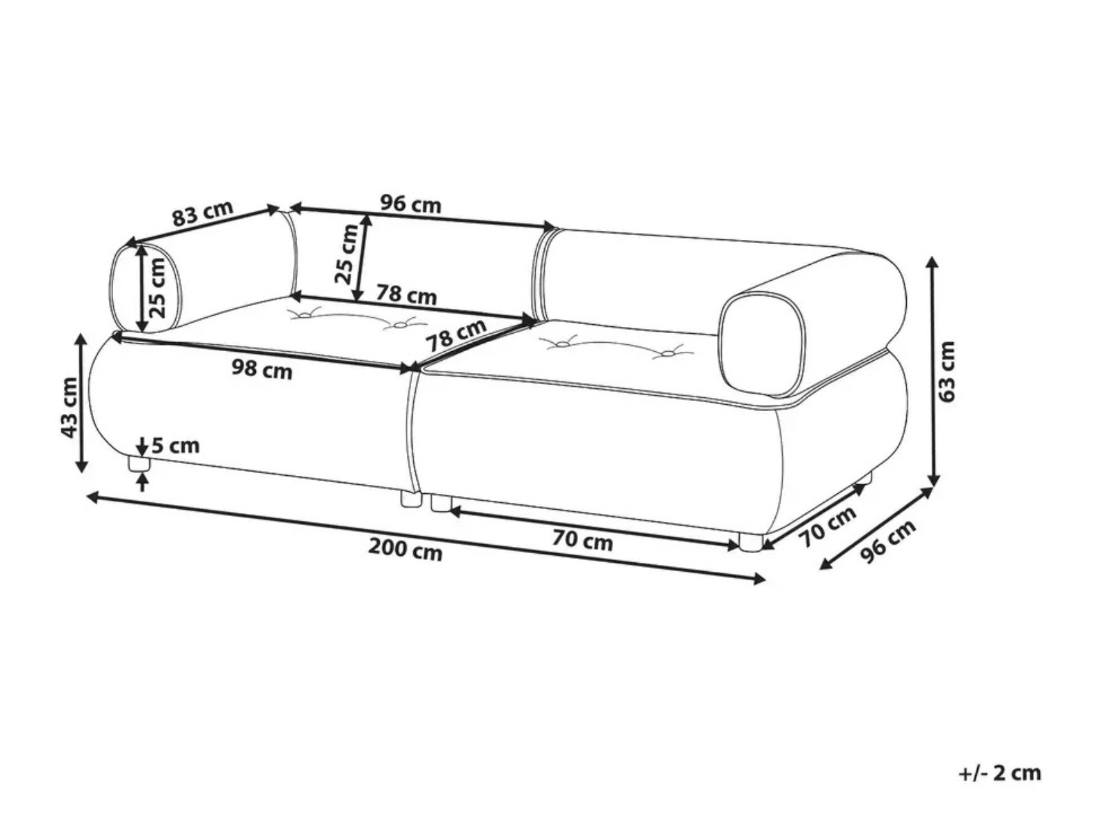 Dīvāns Berwyn 3265 (Zaļš)