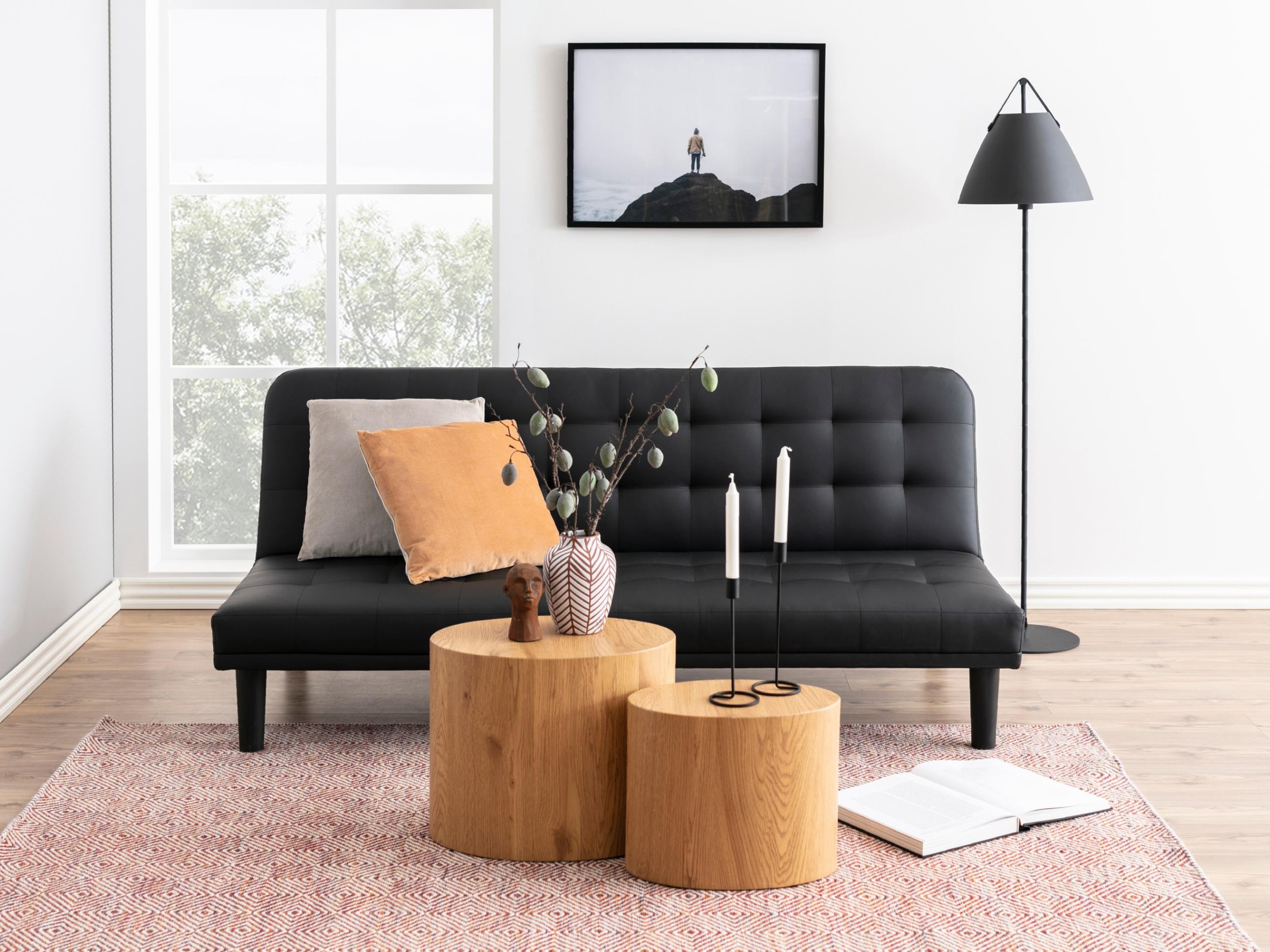 Kafijas galdiņu komplekts Norsica 587 (Savvaļas ozols)