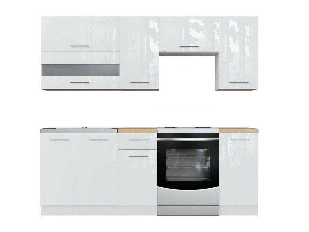 Moduļu virtuves komplekts Tiffa White 117