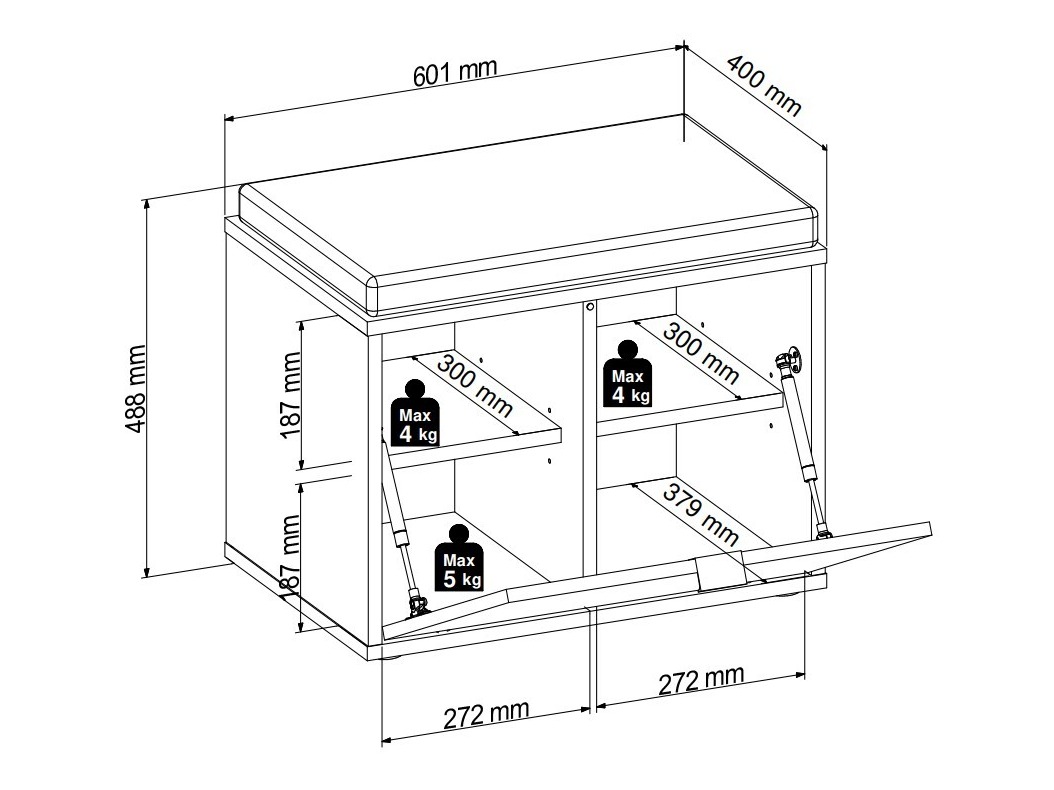 Priekšnama komplekts Sondelu 104