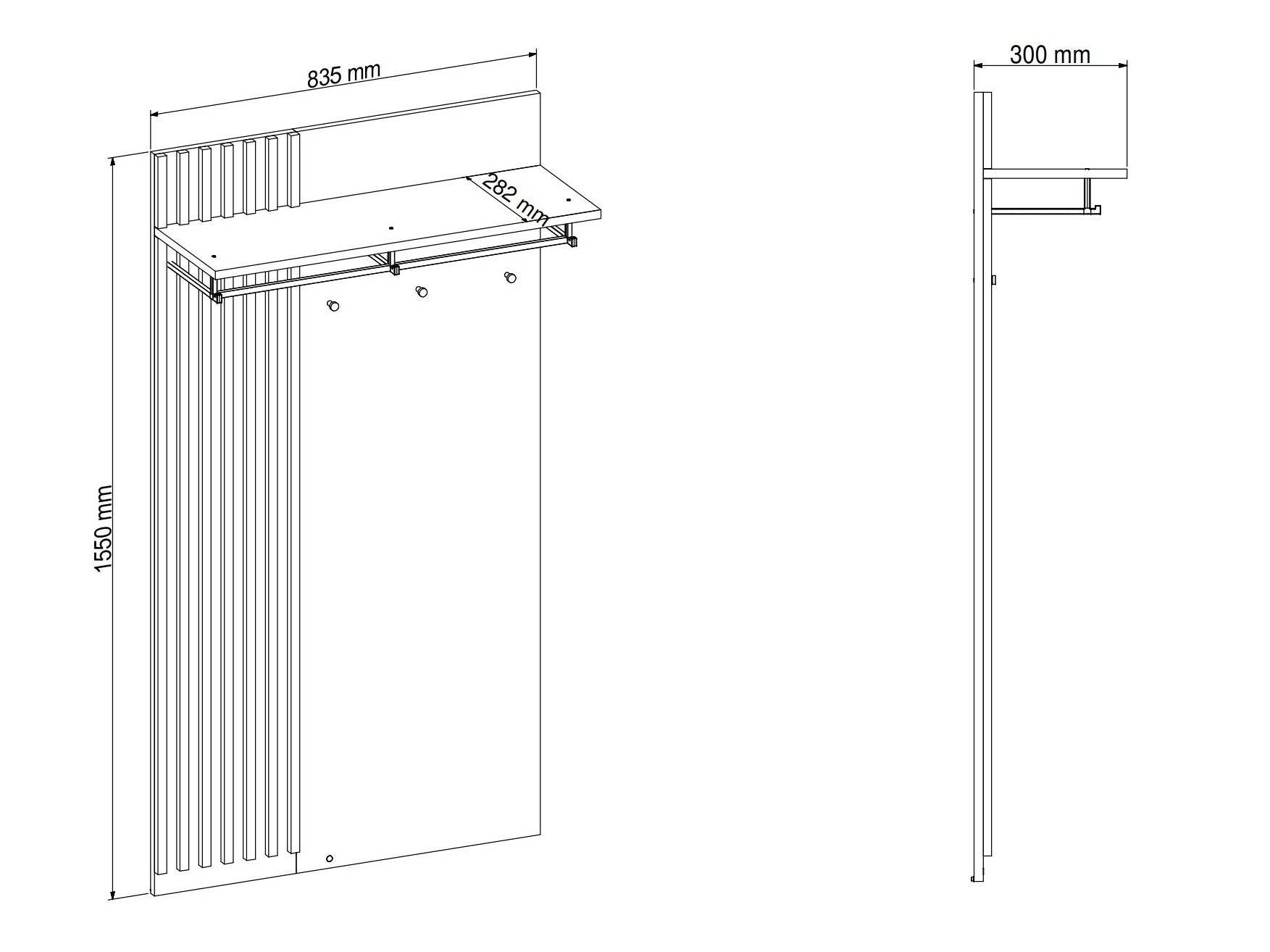 Priekšnama komplekts Sondelu 105