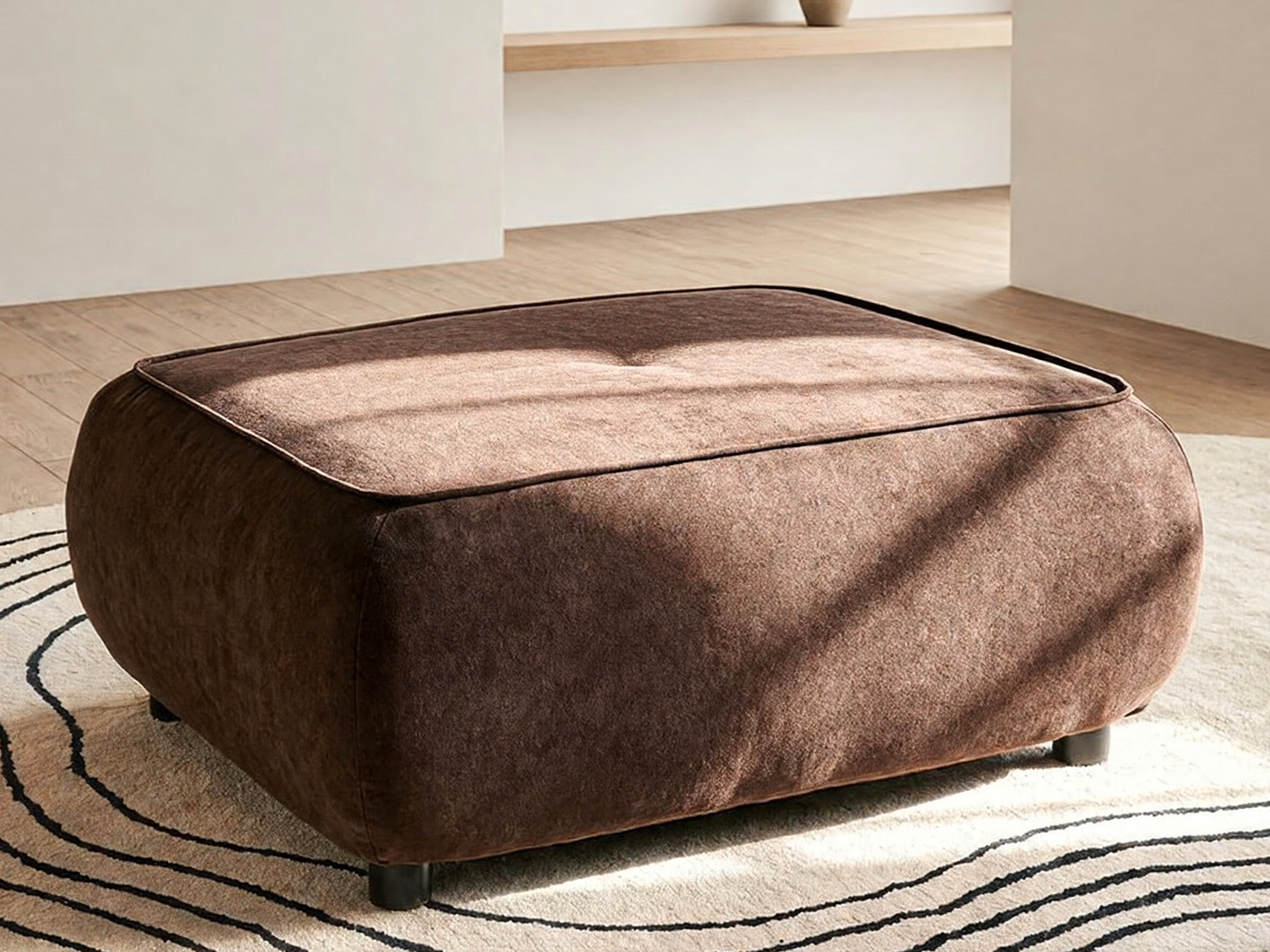 Pufs Berwyn 3270 (Tumši brūns)