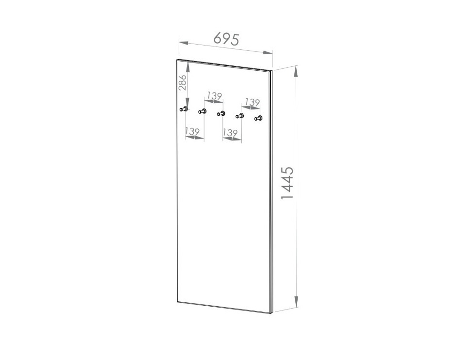 Priekšnama komplekts Fiolevo 105