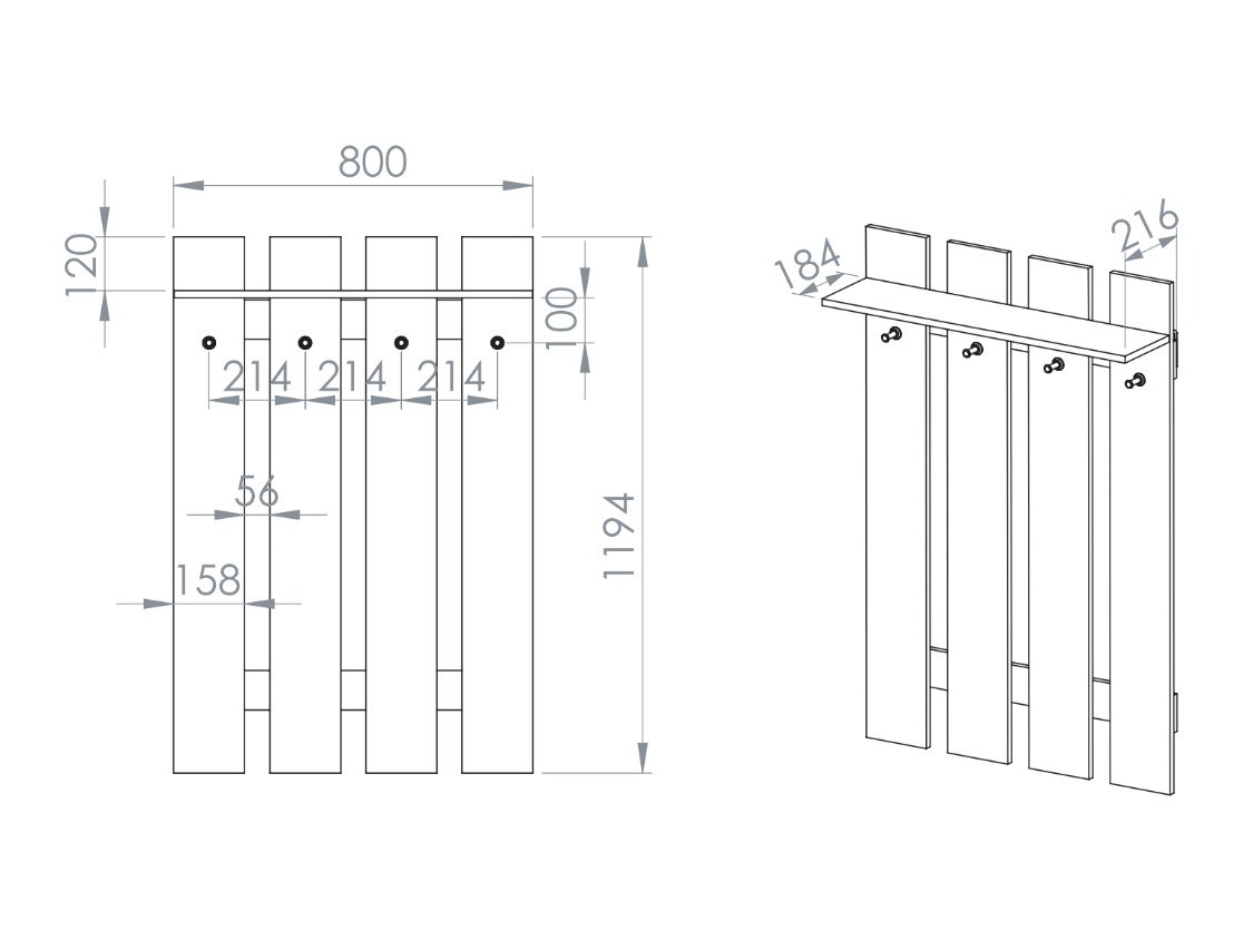 Priekšnama komplekts Madison 194