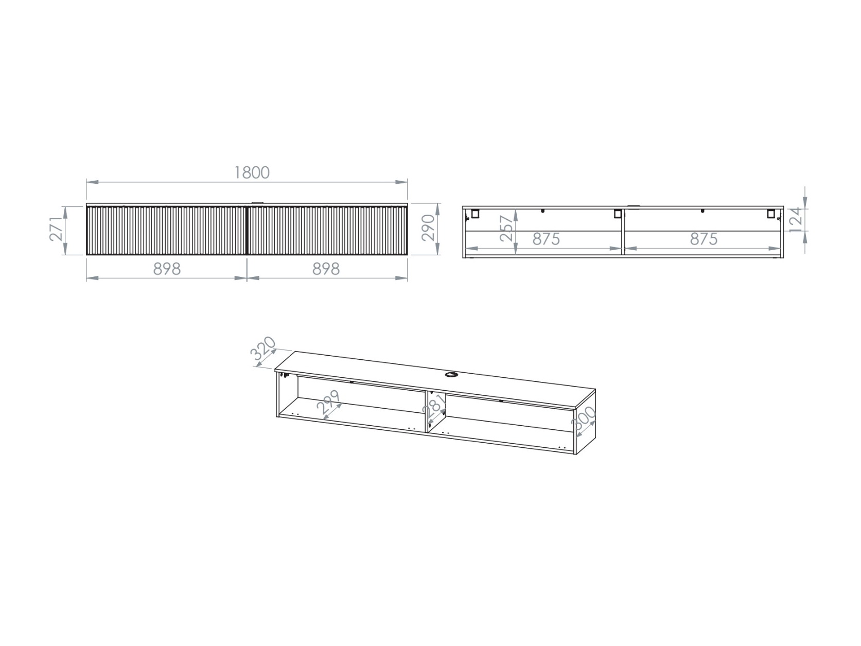 TV galds Marmeli 132