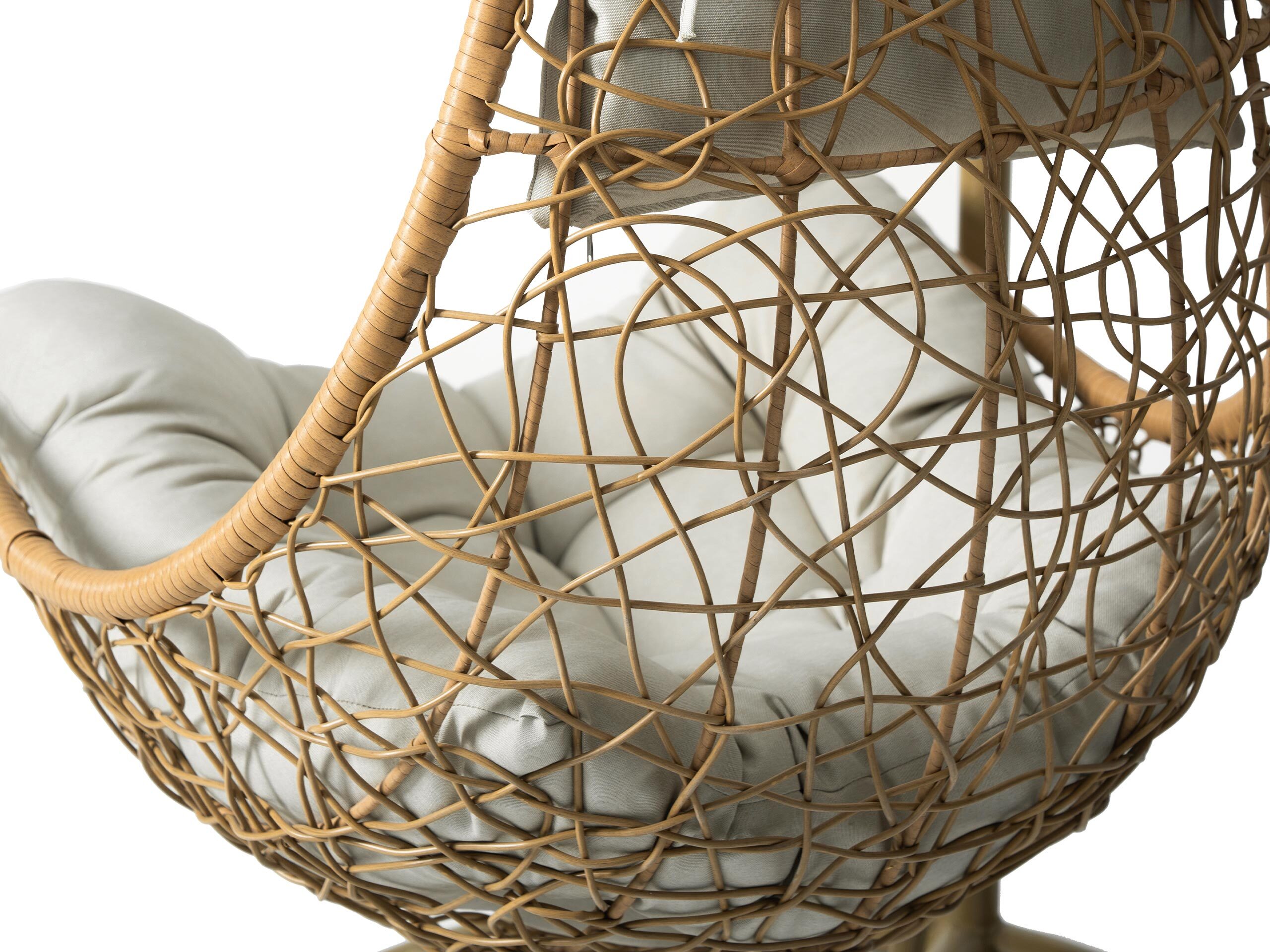 Piekaramais krēsls Comfivo Figae (Pelēks)