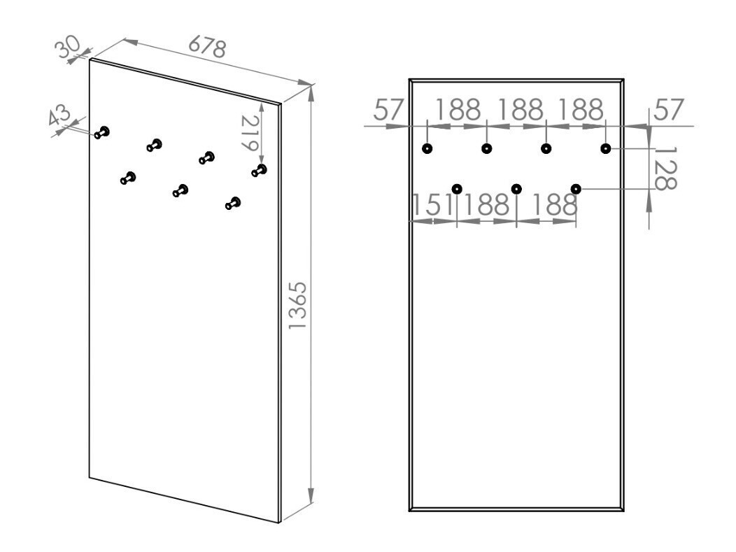 Priekšnama komplekts Marmeli 134