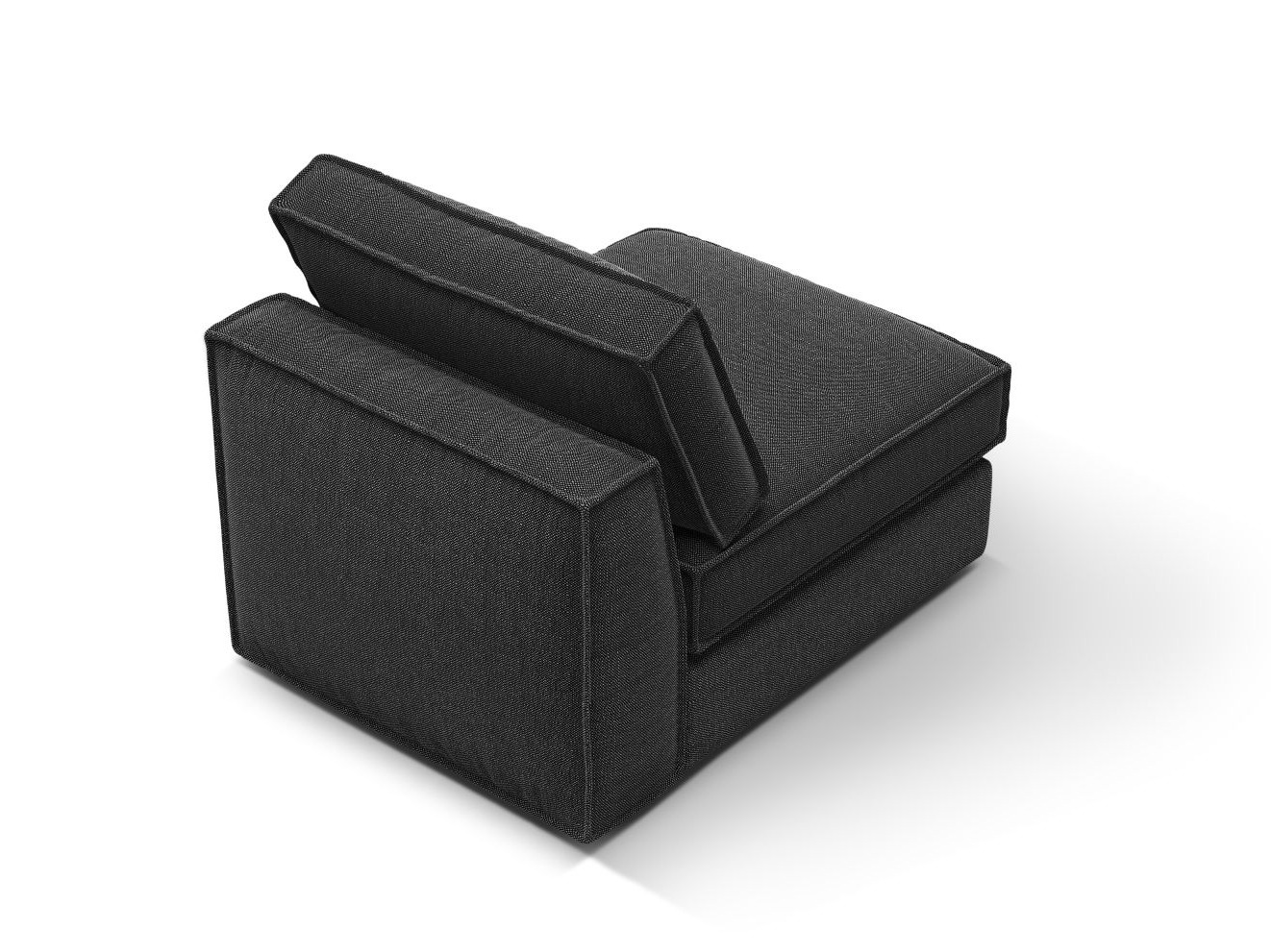 Moduļu atpūtas krēsls Dalodei 100 (Babel Black)