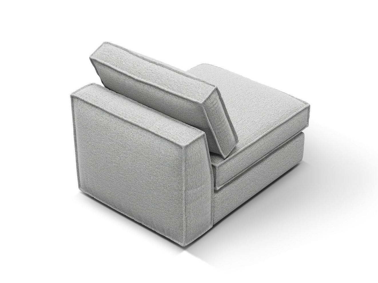 Moduļu atpūtas krēsls Dalodei 100 (Babel Light grey)