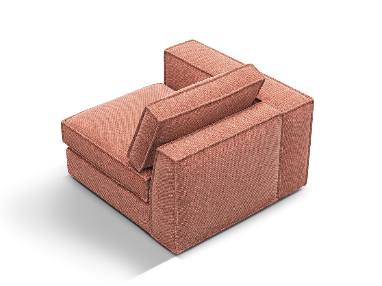 Moduļu krēsls Dalodei 102 (Babel Red)