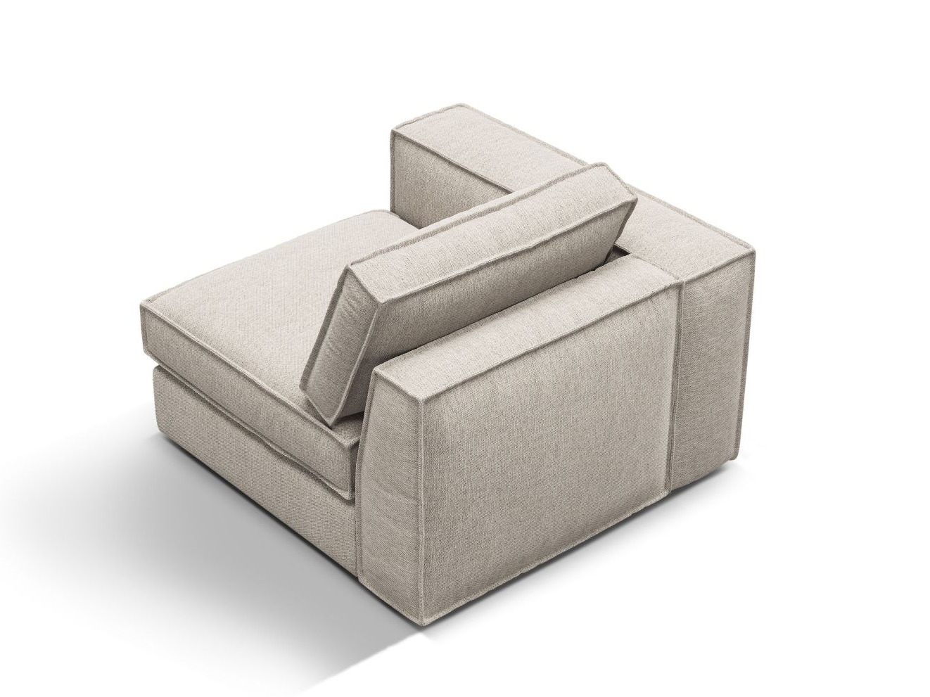 Moduļu krēsls Dalodei 102 (Babel Sand)