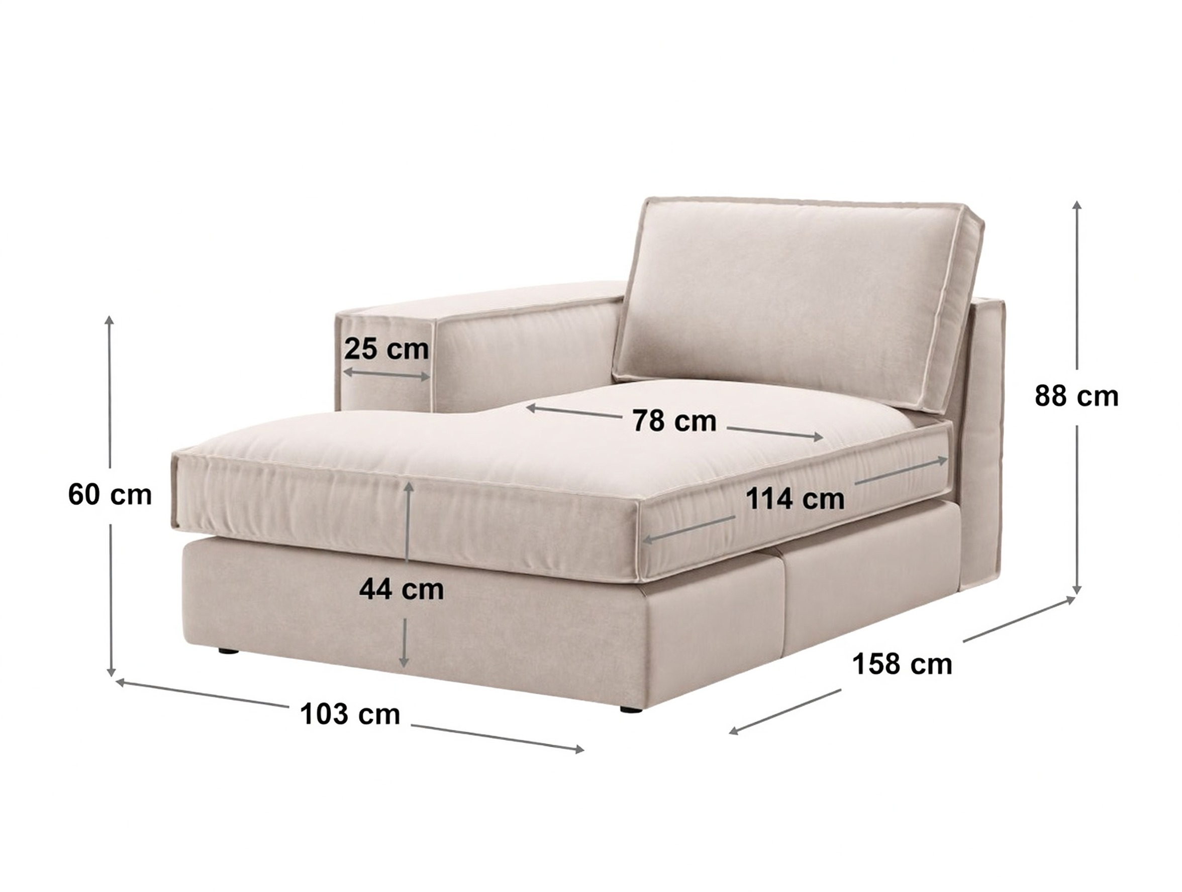 Moduļu krēsls Dalodei 104 (Babel Black)