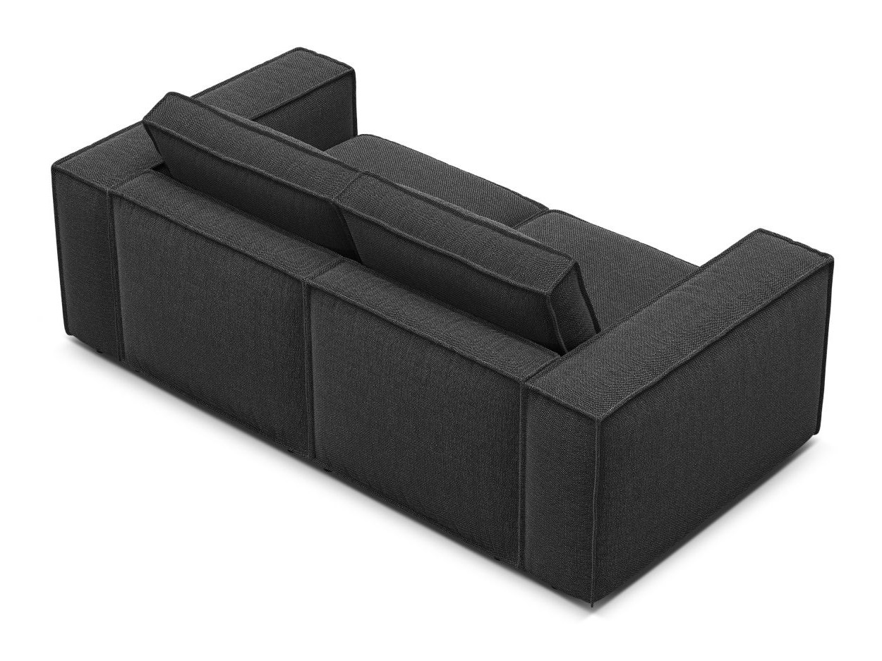 Moduļu dīvāns Dalodei 107 (Babel Black)