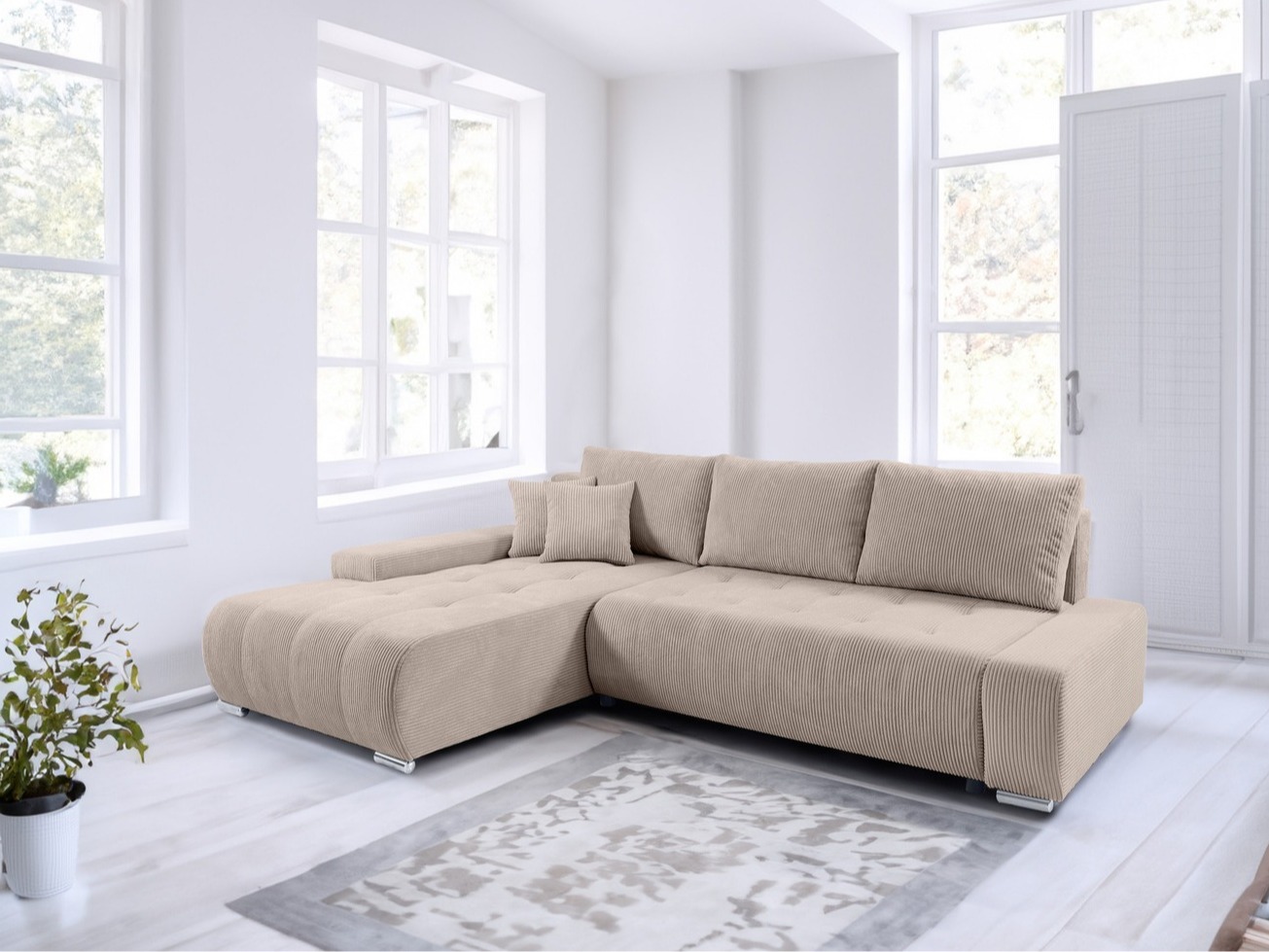 Stūra dīvāns SV3227 ar bojātu iepakojumu