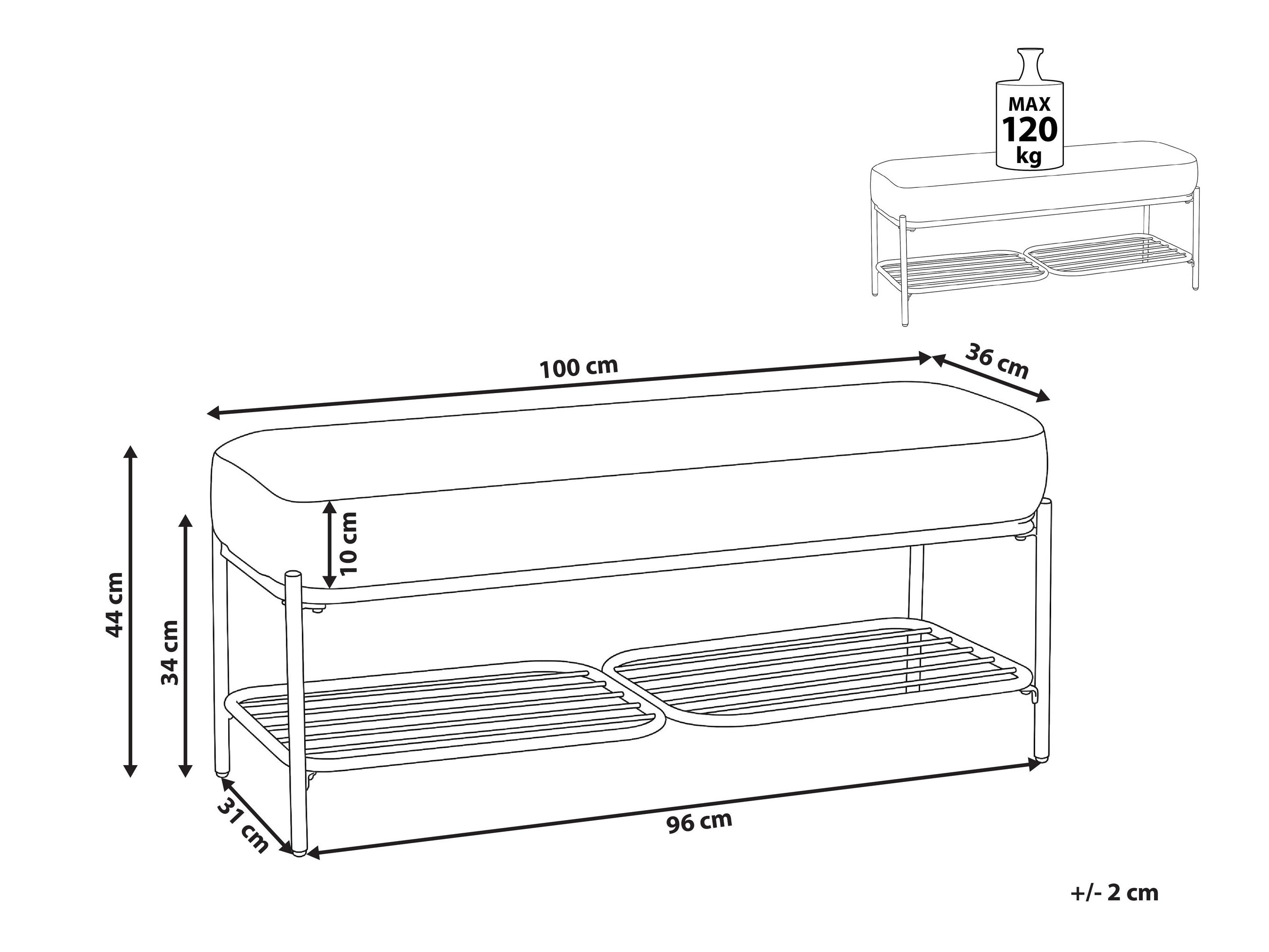 Mīkstais sols Berwyn 3278 (Tumši pelēks)