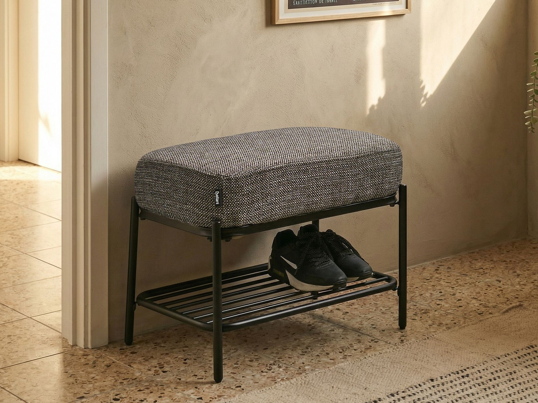 Pufs Berwyn 3277 (Tumši pelēks)