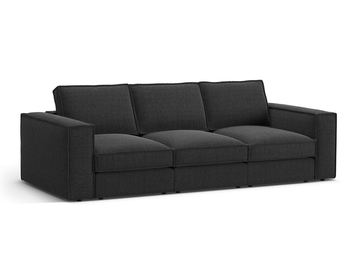 Moduļu dīvāns Dalodei 109 (Babel Black)