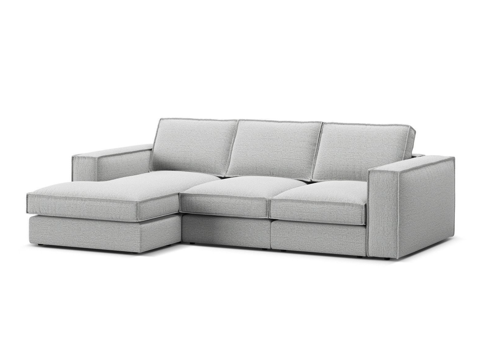 Moduļu stūra dīvāns Dalodei 110 (Babel Light grey)
