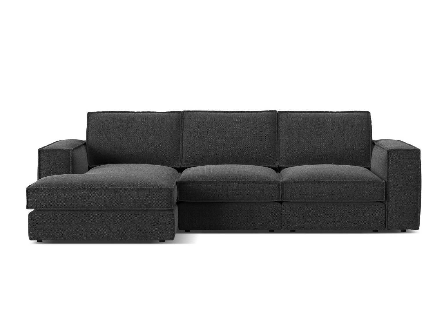 Moduļu stūra dīvāns Dalodei 110 (Babel Black)