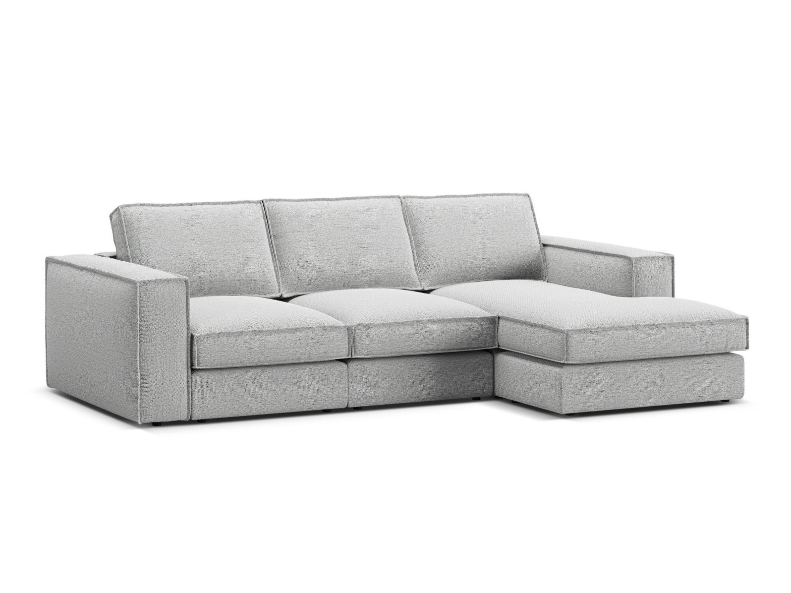 Moduļu stūra dīvāns Dalodei 110 (Babel Light grey)