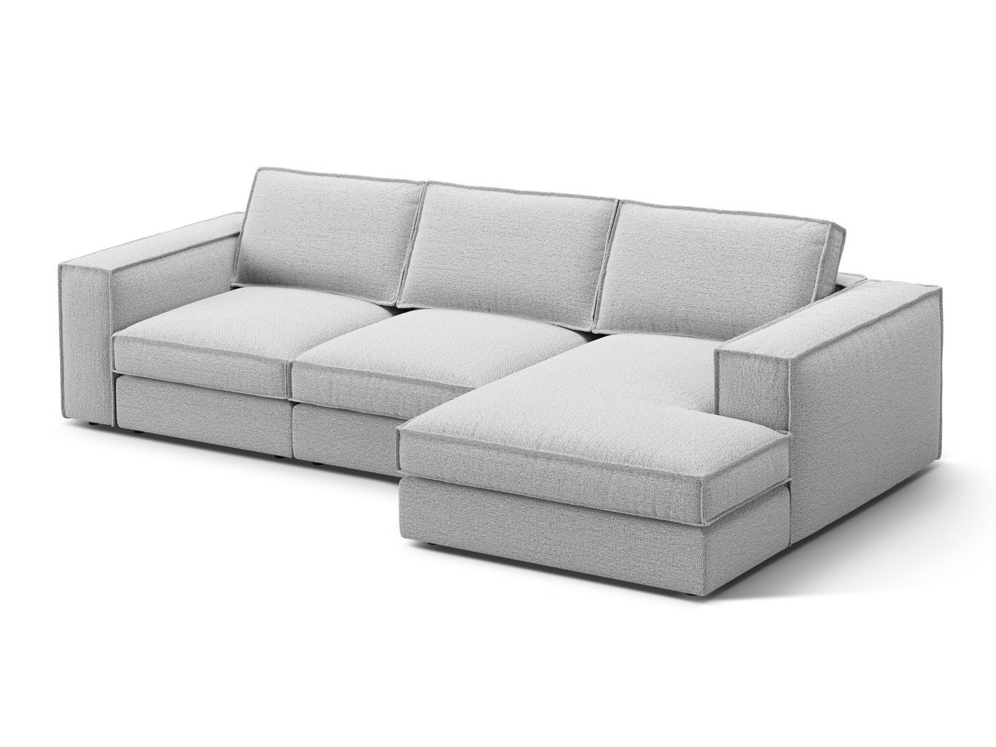 Moduļu stūra dīvāns Dalodei 110 (Babel Light grey)