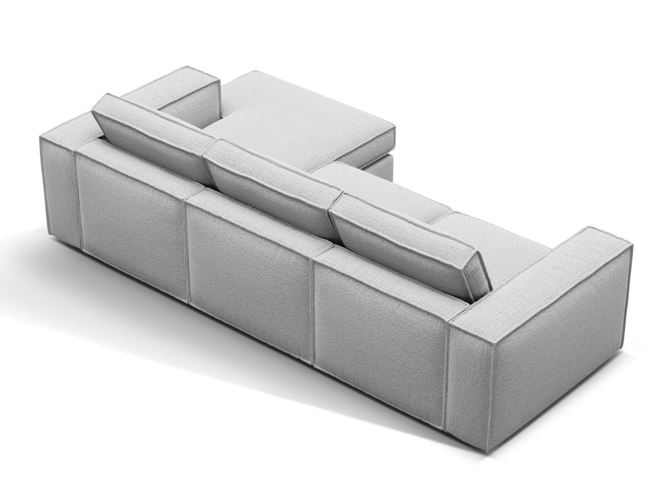 Moduļu stūra dīvāns Dalodei 110 (Babel Light grey)