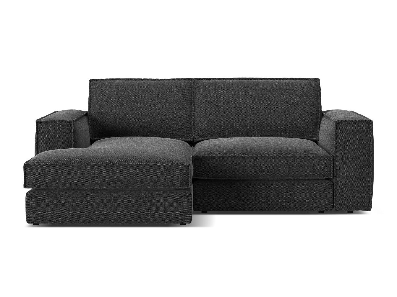 Moduļu stūra dīvāns Dalodei 111 (Babel Black)