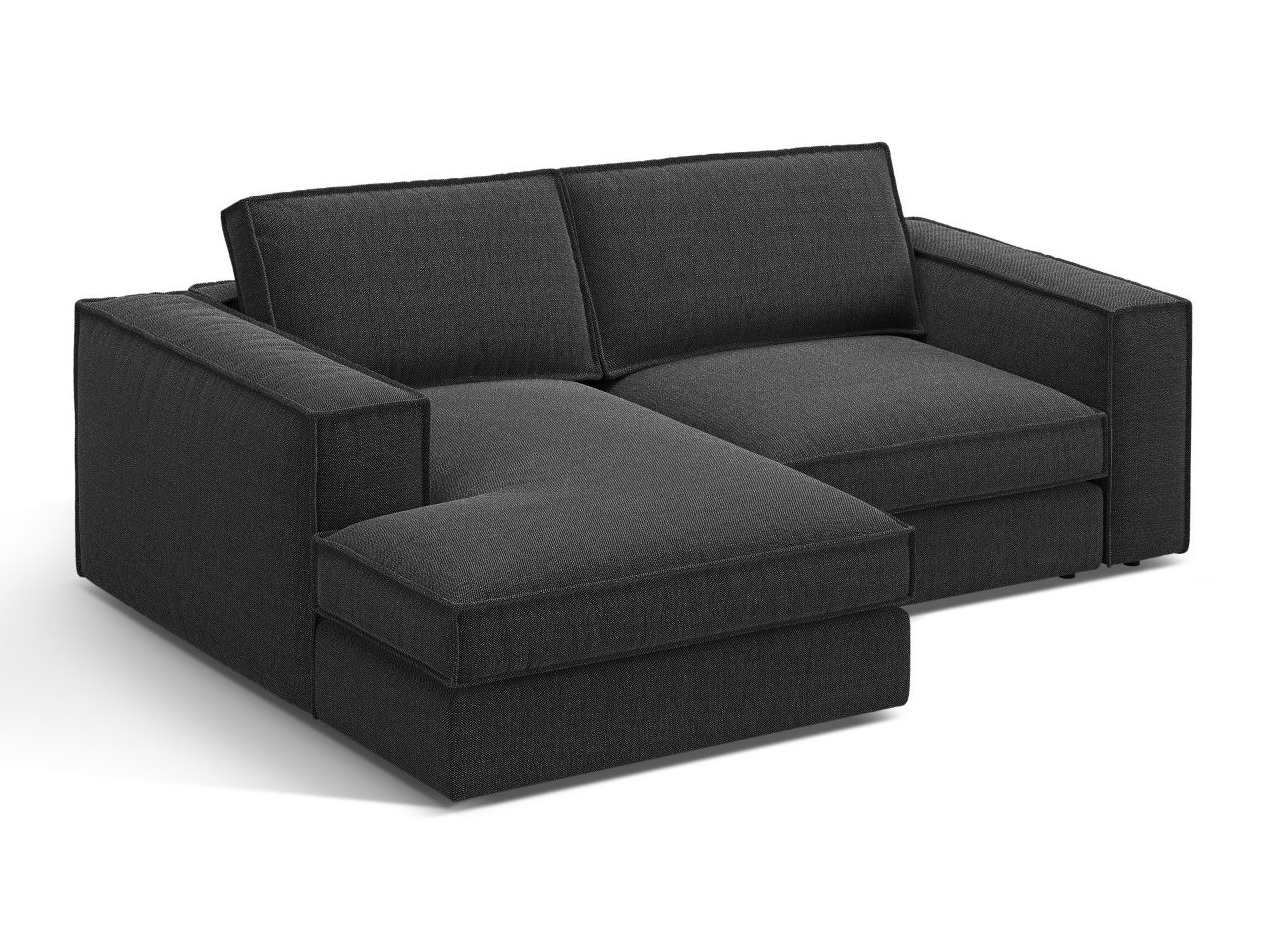 Moduļu stūra dīvāns Dalodei 111 (Babel Black)