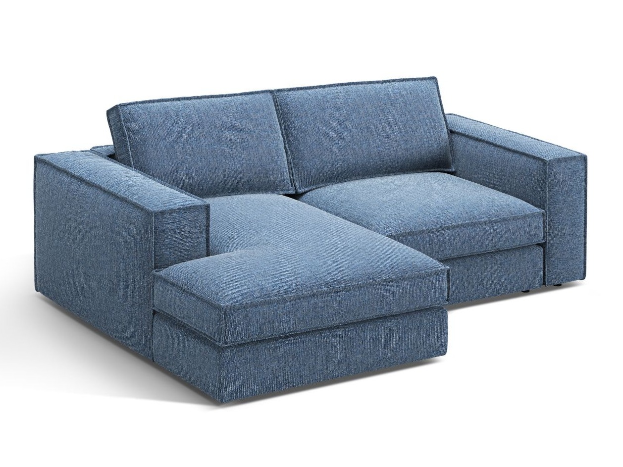 Moduļu stūra dīvāns Dalodei 111 (Babel Blue)
