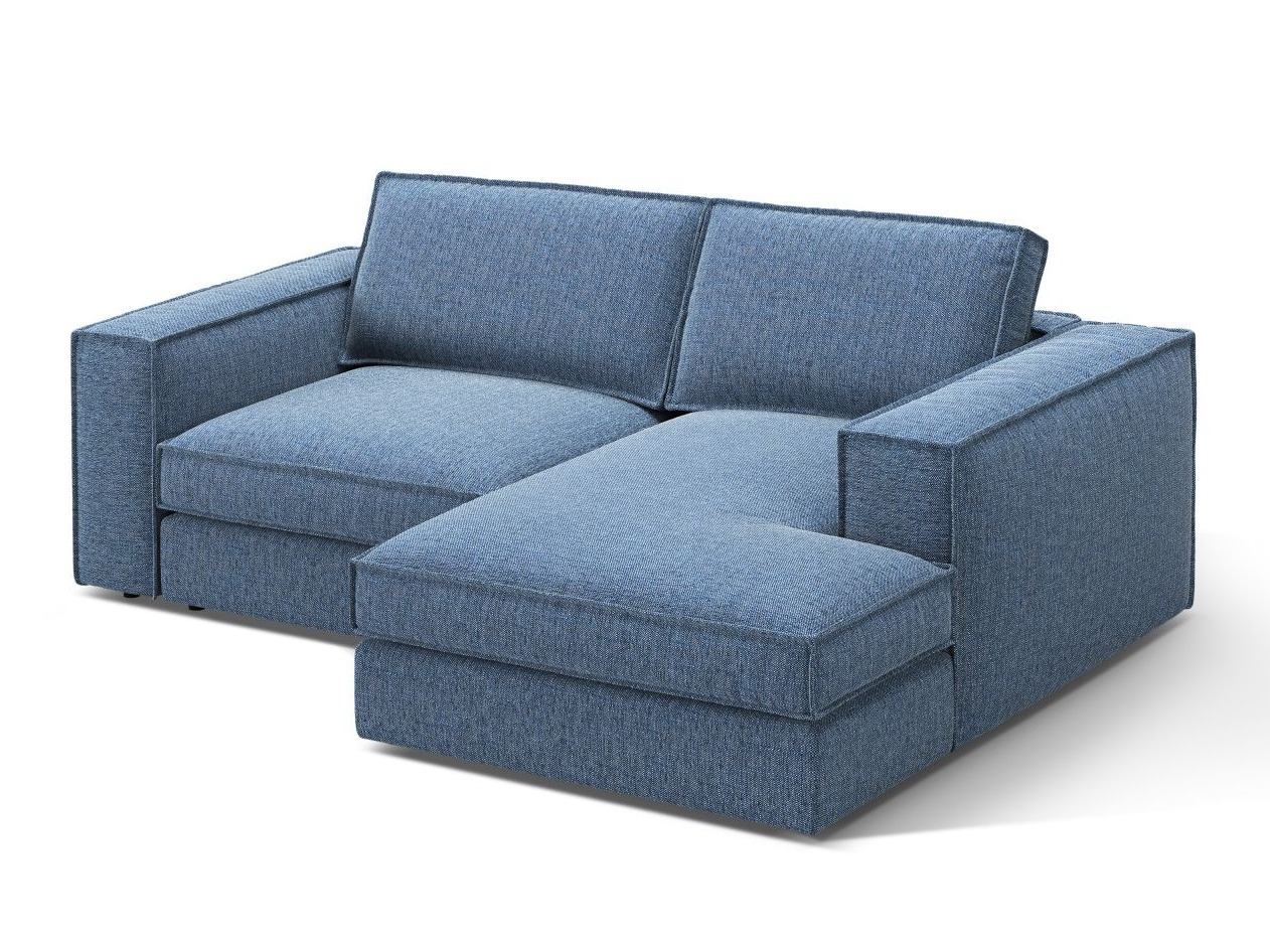 Moduļu stūra dīvāns Dalodei 111 (Babel Blue)