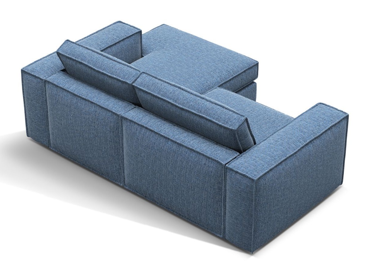 Moduļu stūra dīvāns Dalodei 111 (Babel Blue)