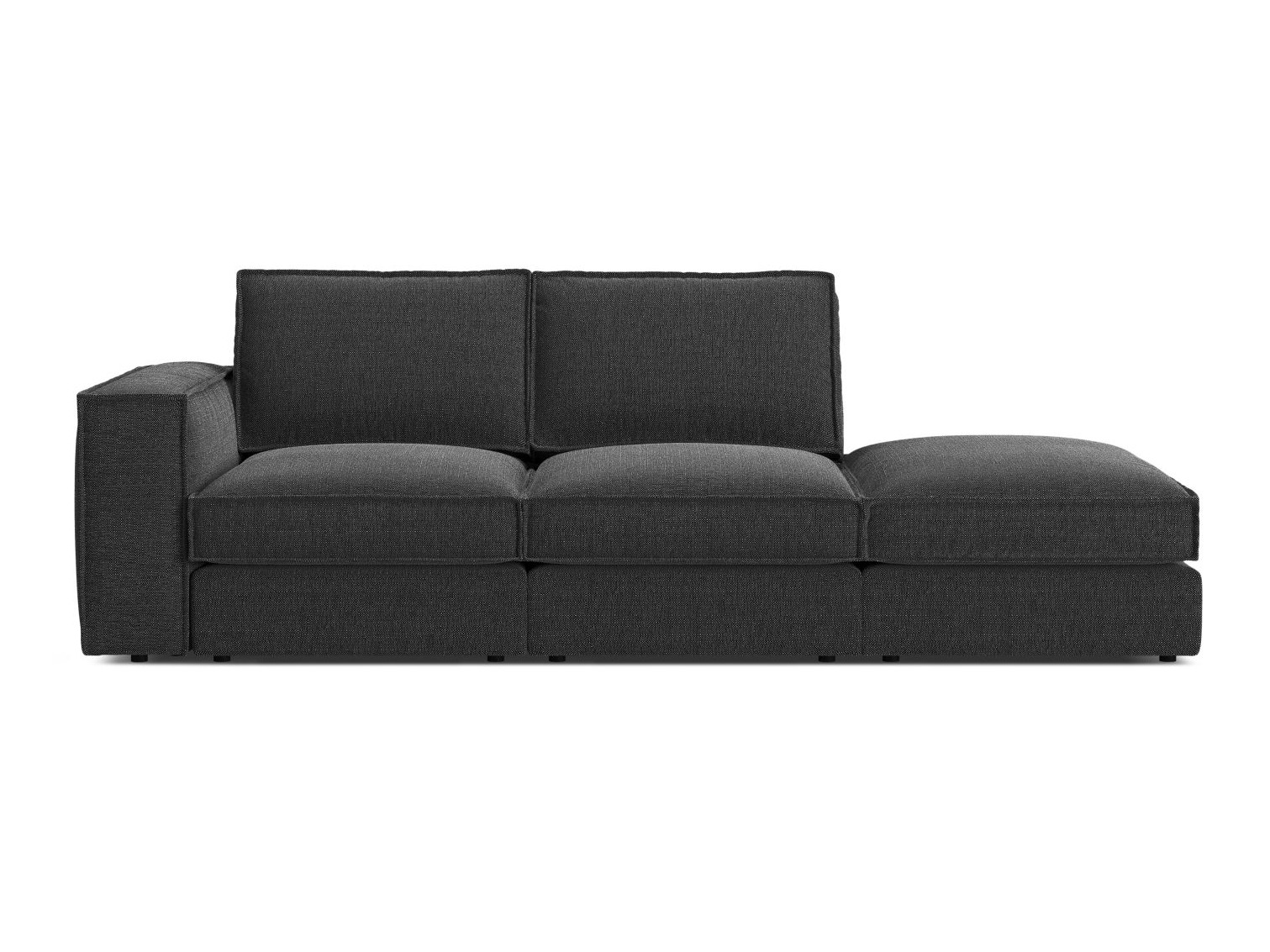 Moduļu dīvāns Dalodei 112 (Babel Black)