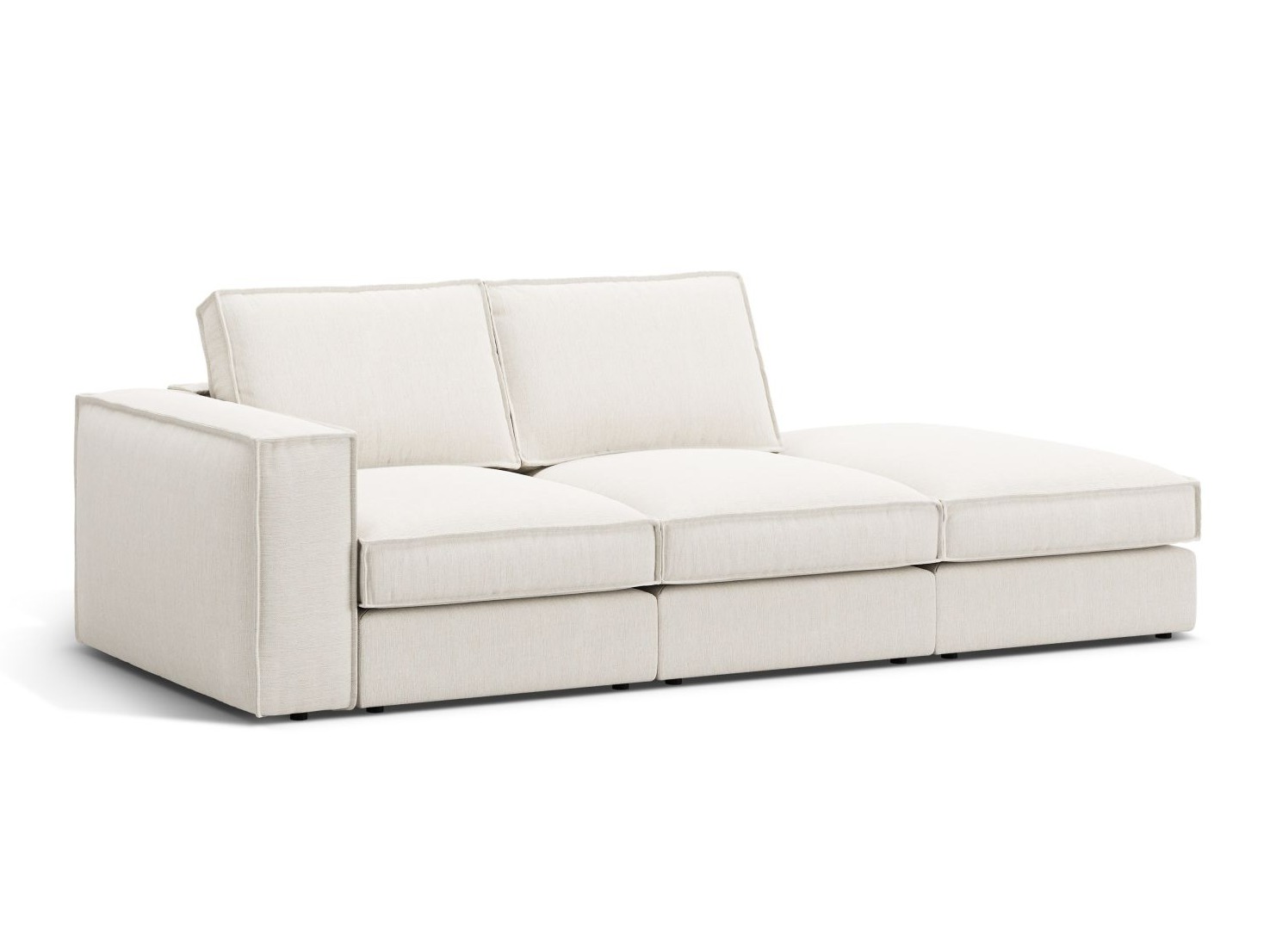 Moduļu dīvāns Dalodei 112 (Babel White)