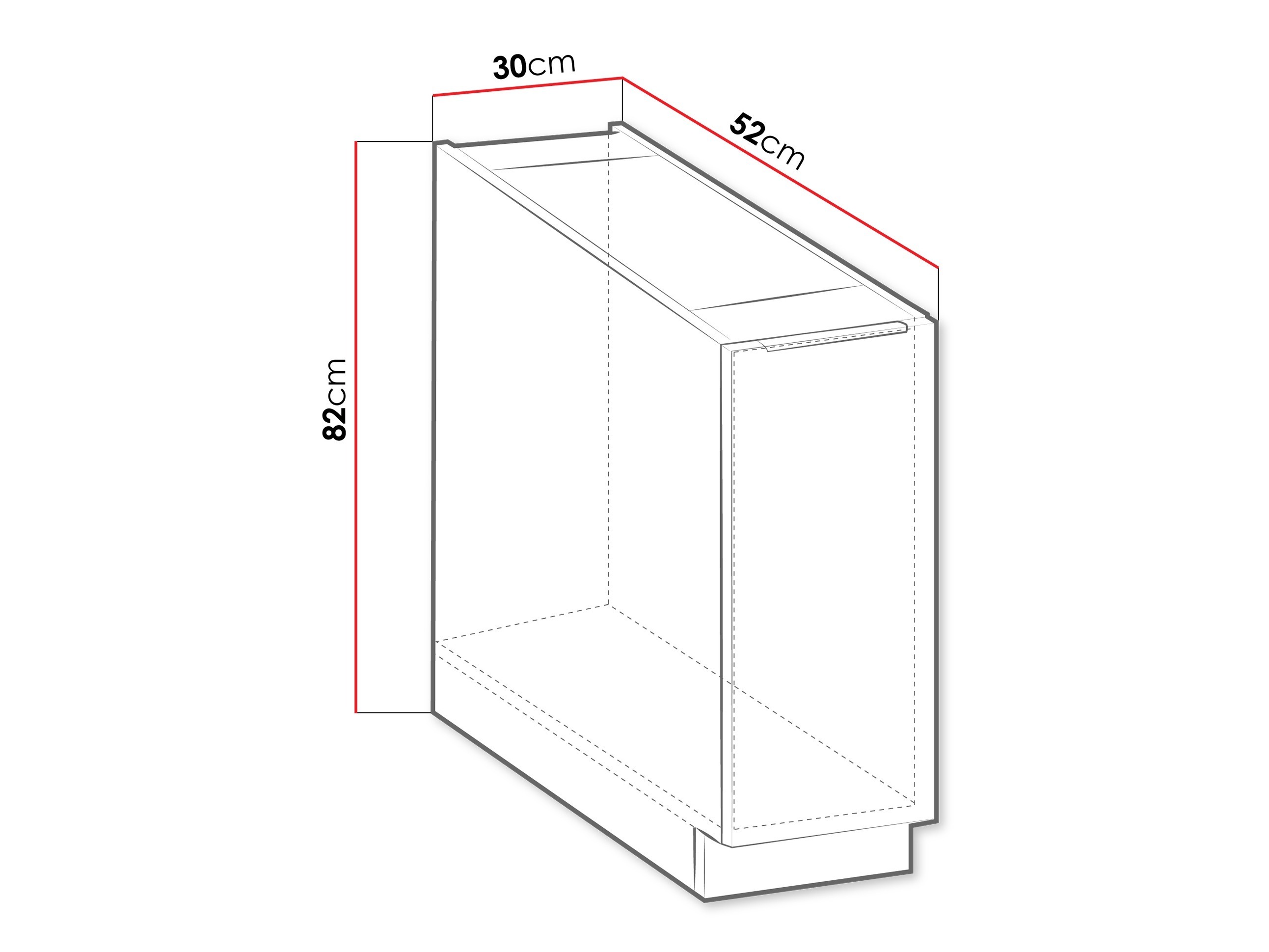 Moduļu skapis ar atvilktni Sole 102