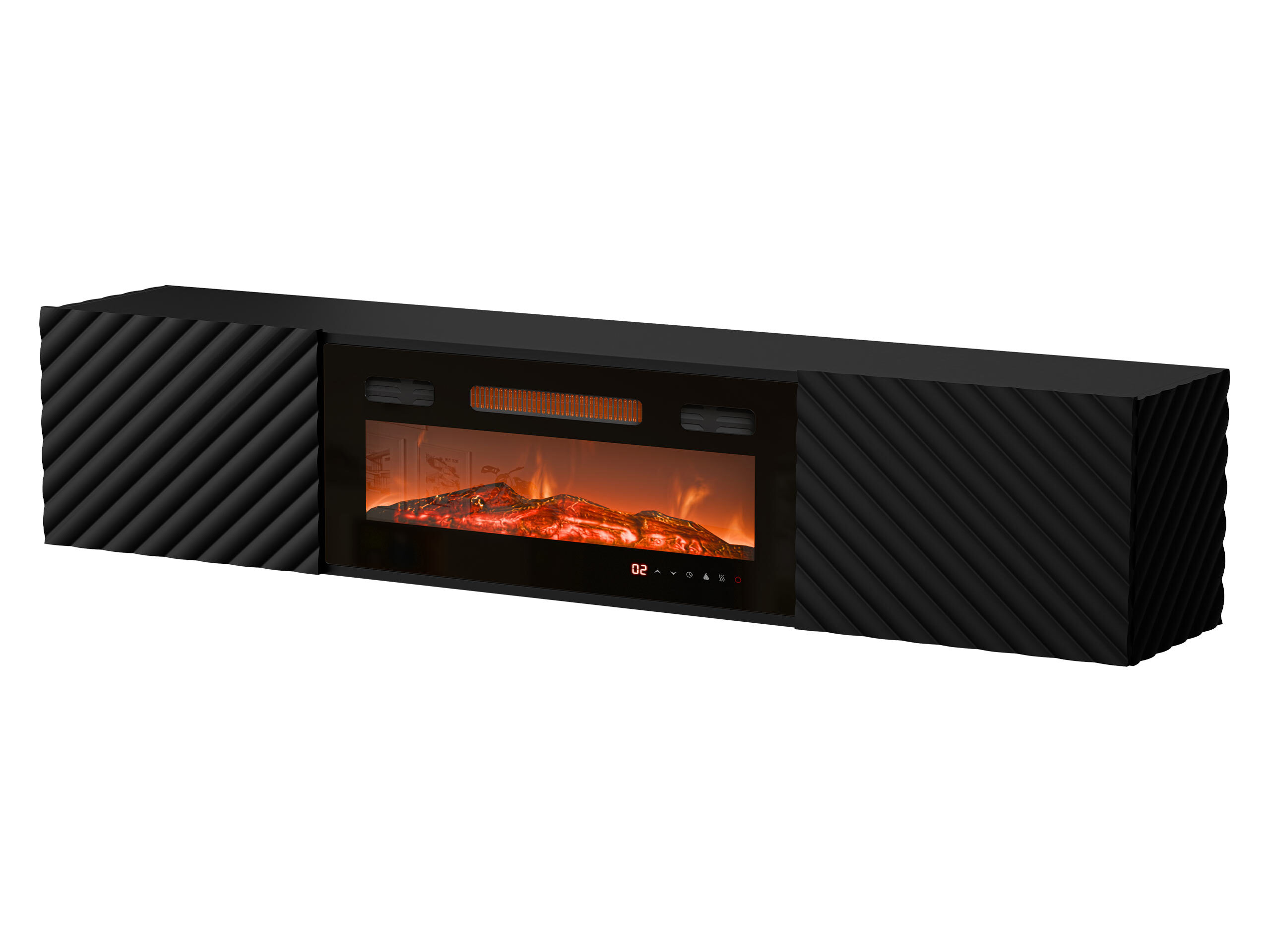 TV galds Charlotte 207 (Melns)