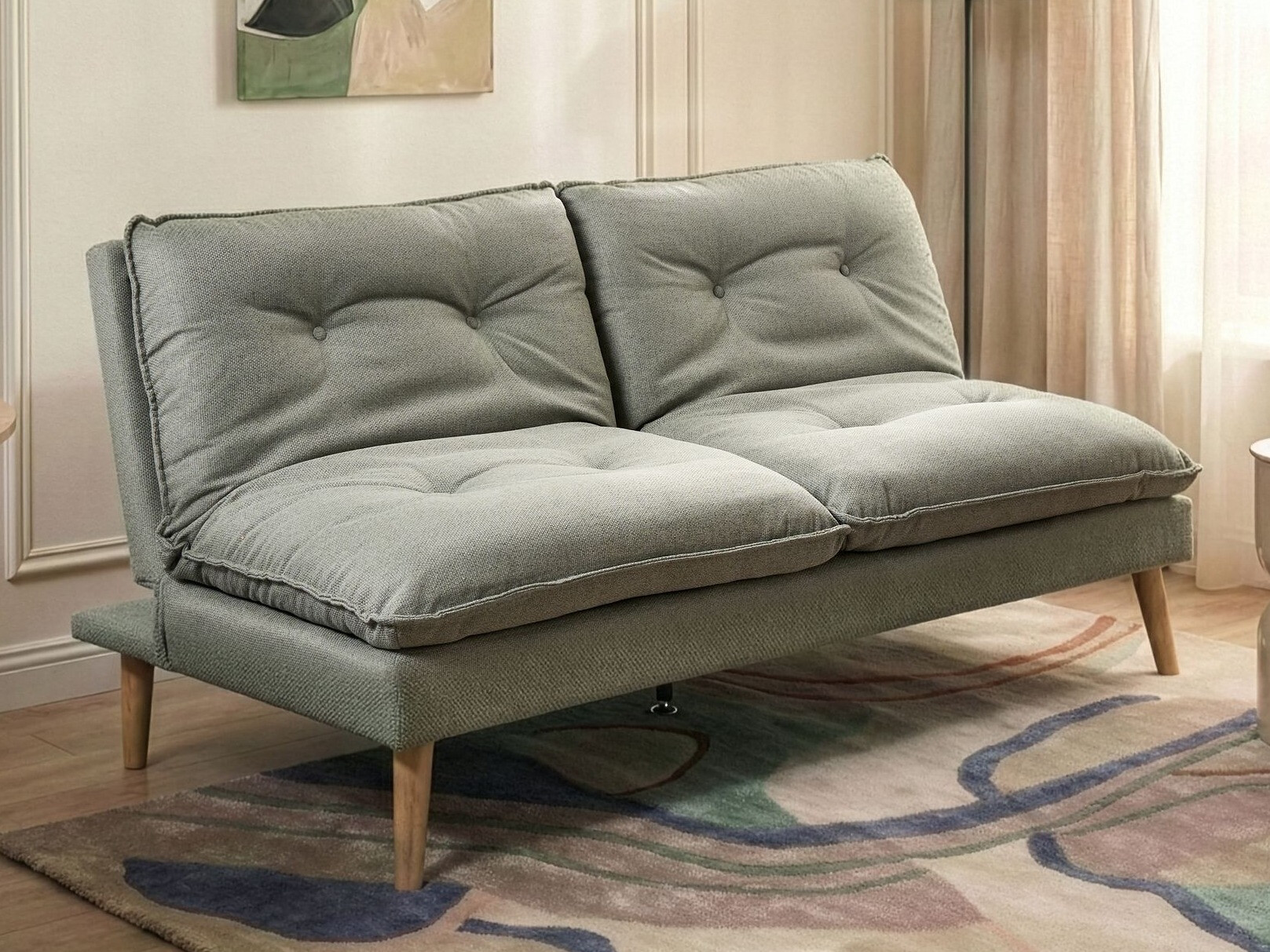 Dīvāns gulta Berwyn 3285 (Zaļš)