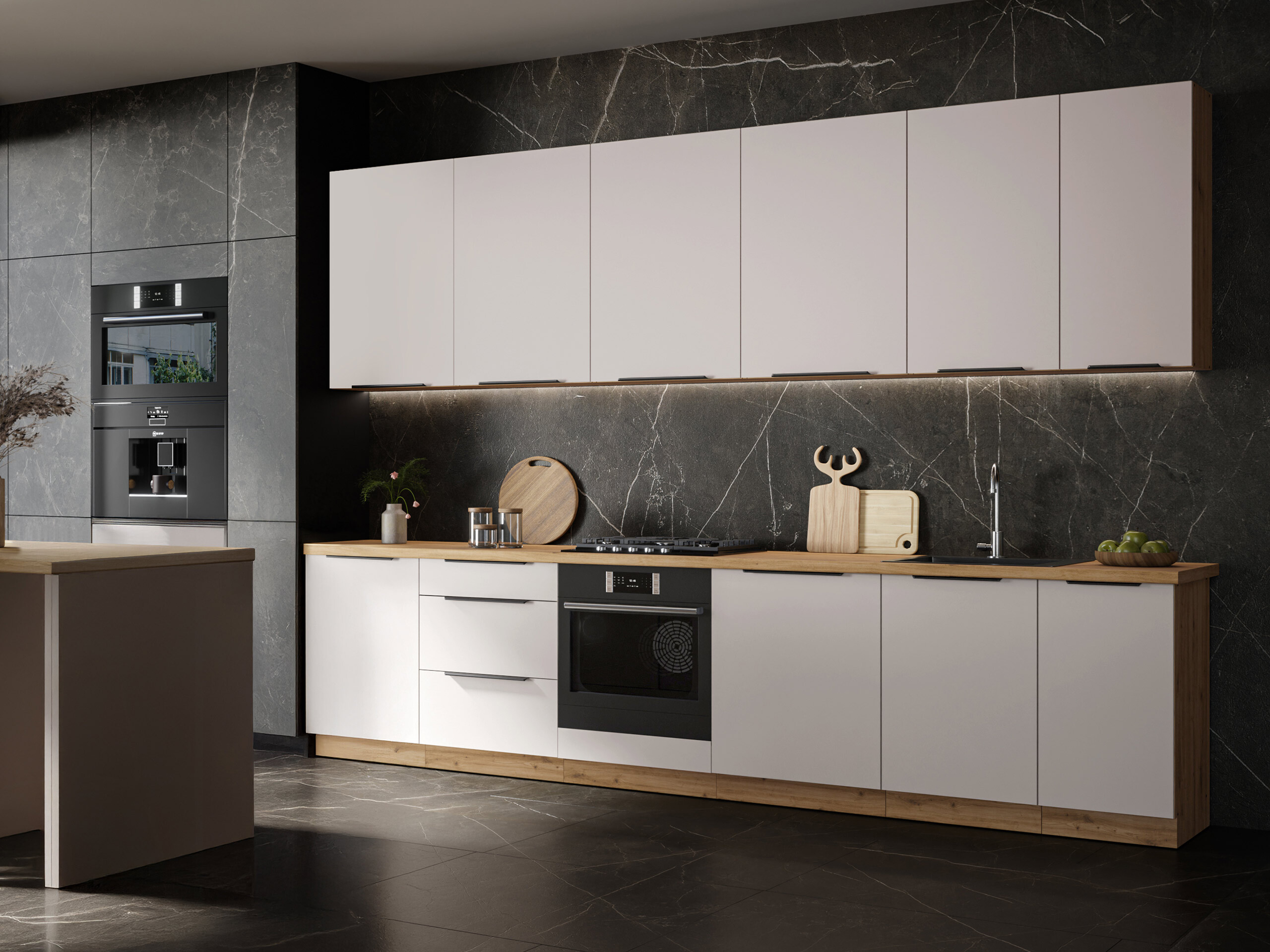 Moduļu piekarams skapis Sole 118