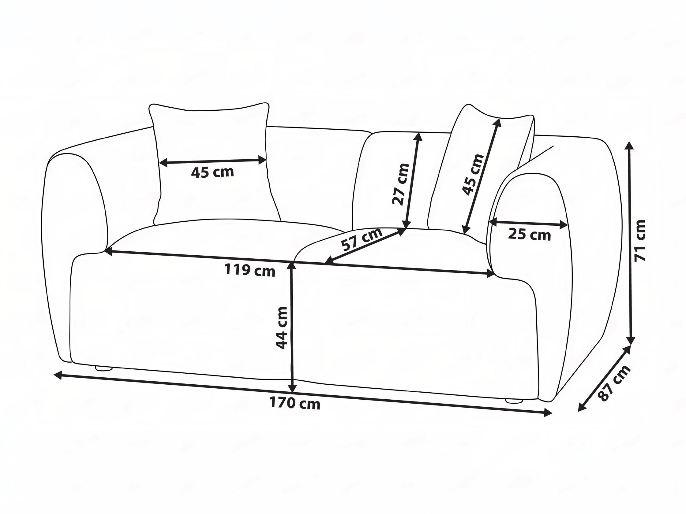 Dīvāns Berwyn 3295 (Bēšs)