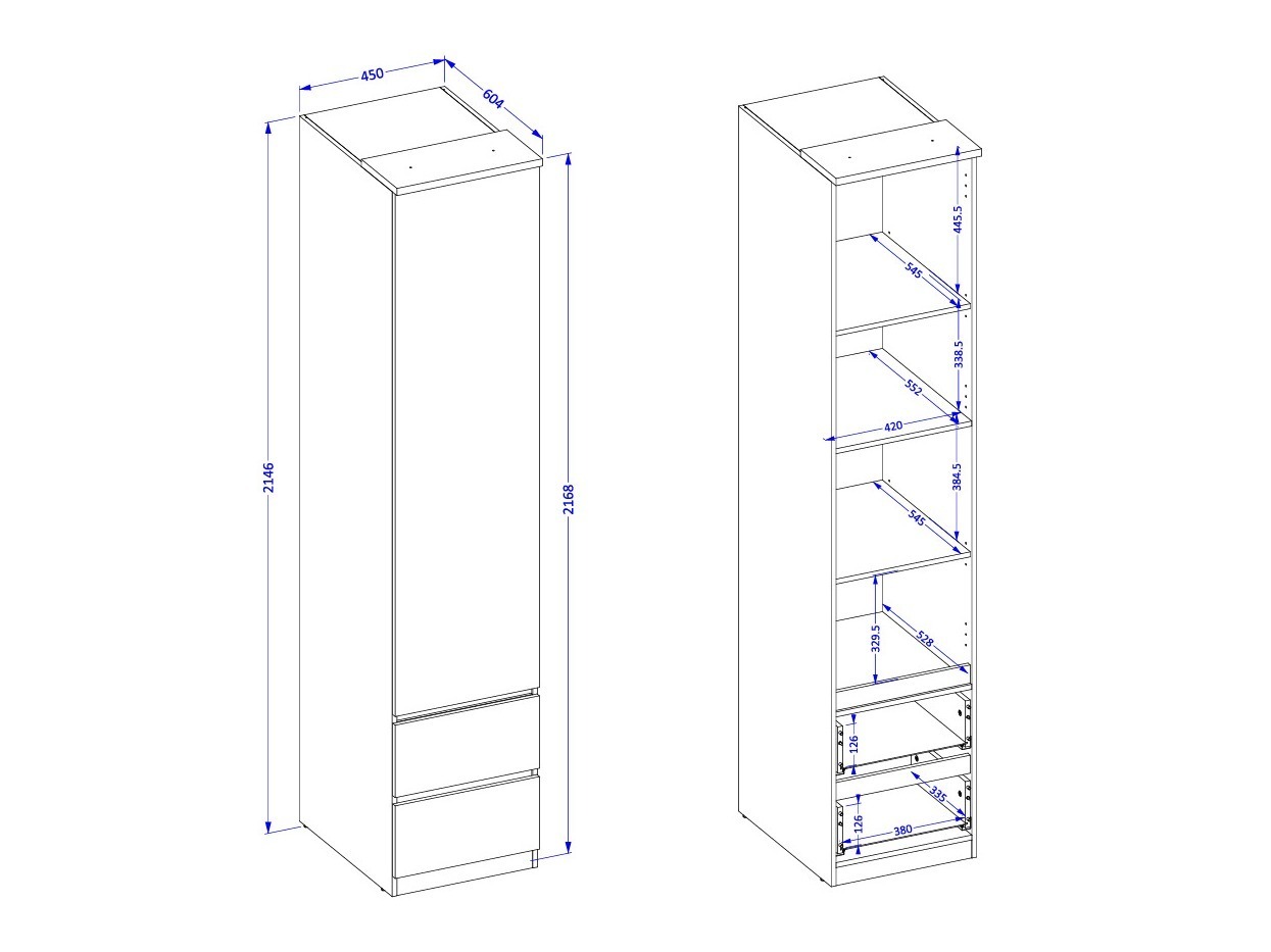 Guļamistabas komplekts Nolcala 125 (Ozols + Bēšs)
