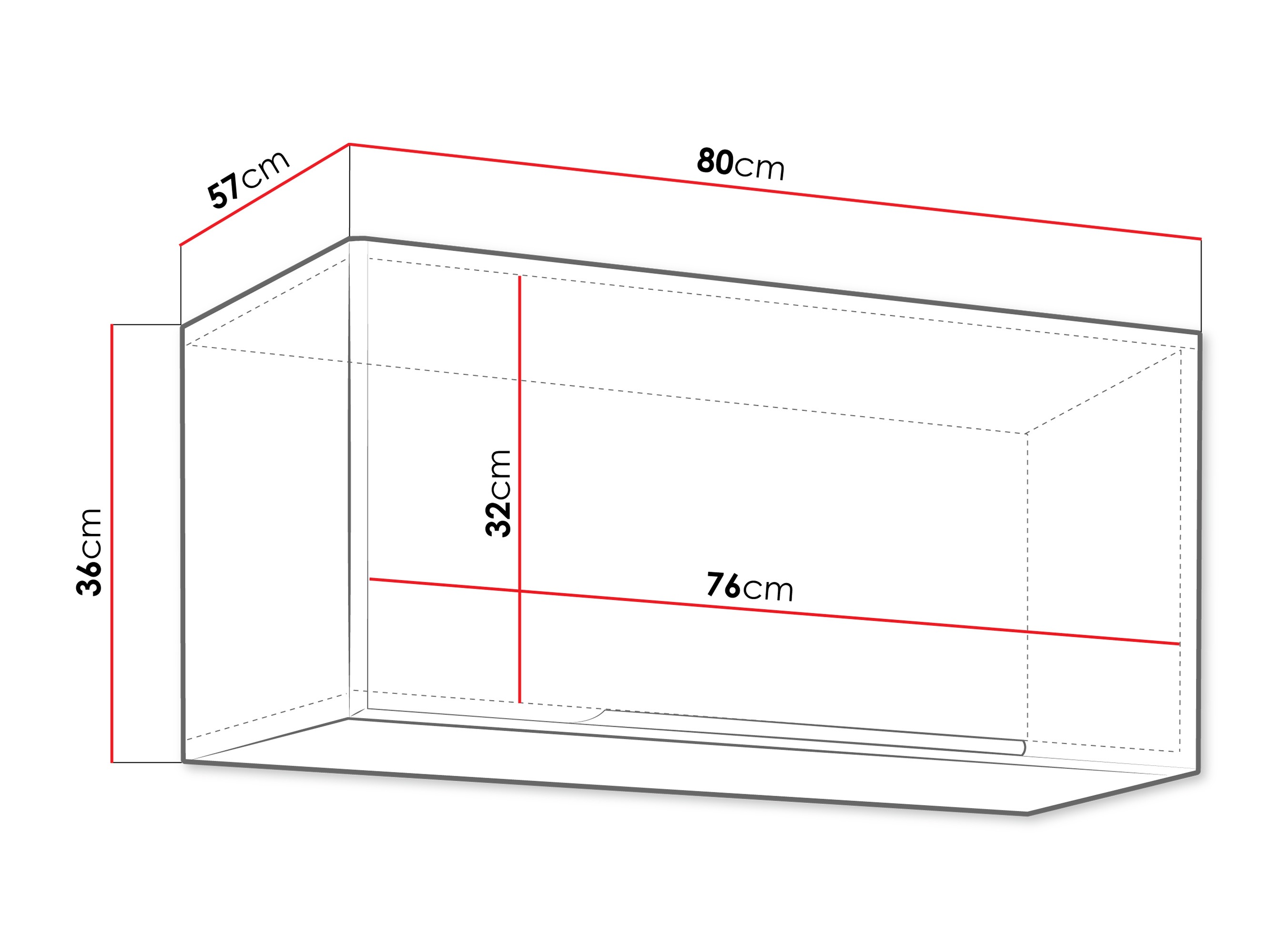 Moduļu piekarams skapis Sole 150